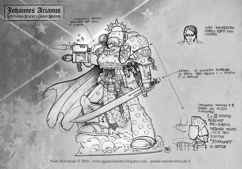 Space Marines, Southern Legion Great Master -project-