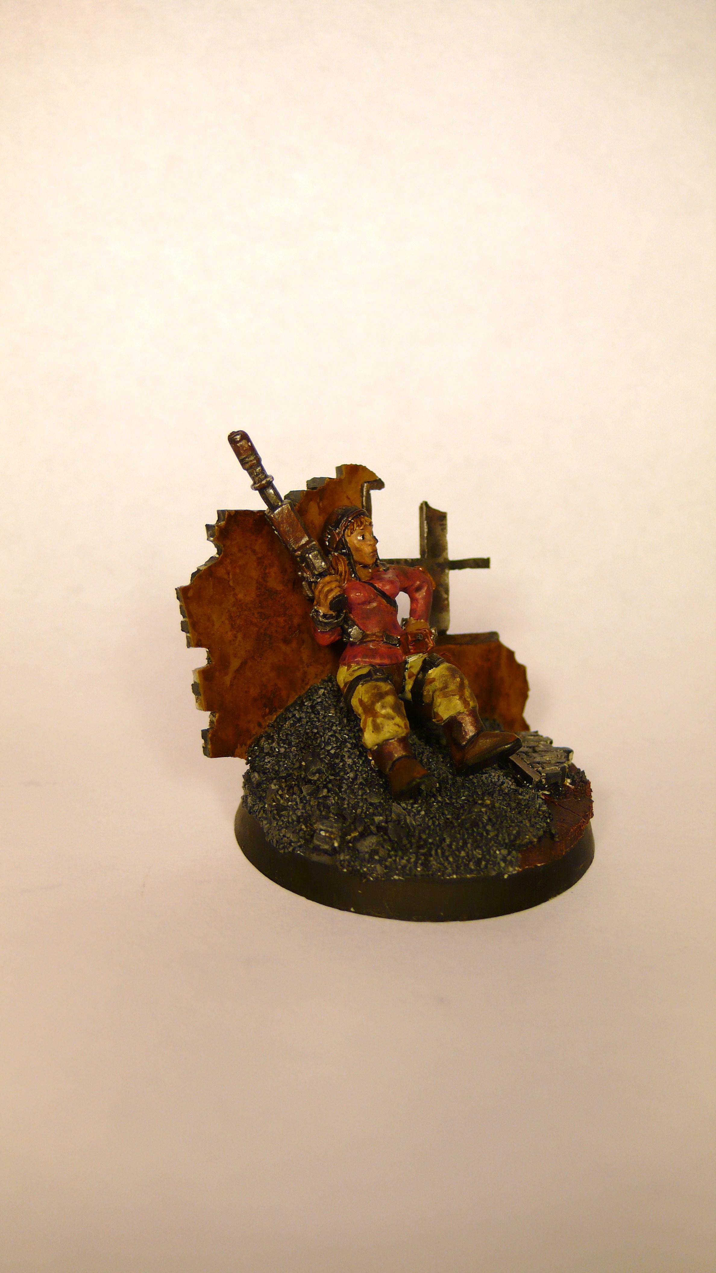 Cover, Female, Necromunda
