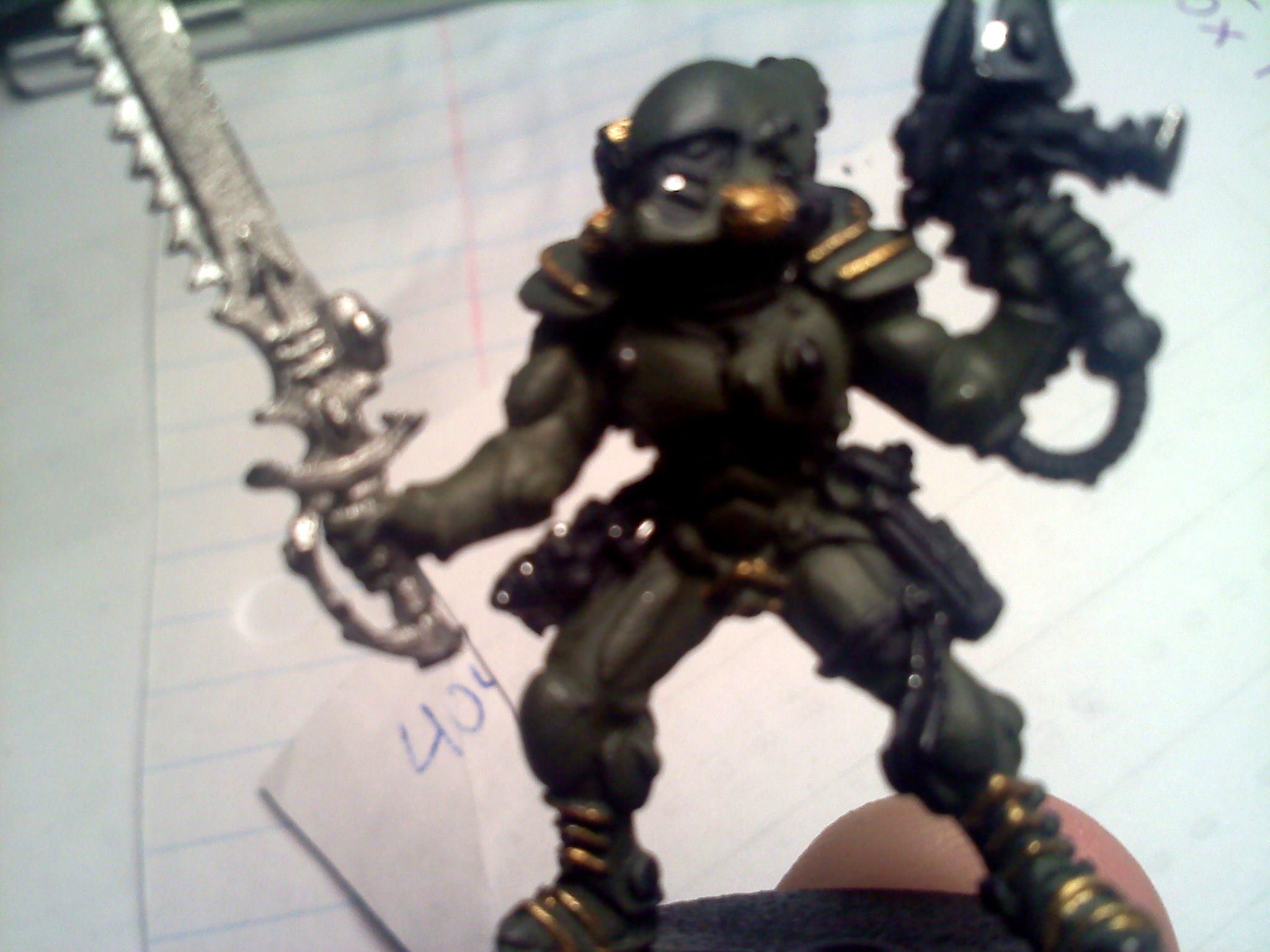 Blurred Photo, Eldar, First, Striking Scorpions, Warhammer 40,000, Work In Progress