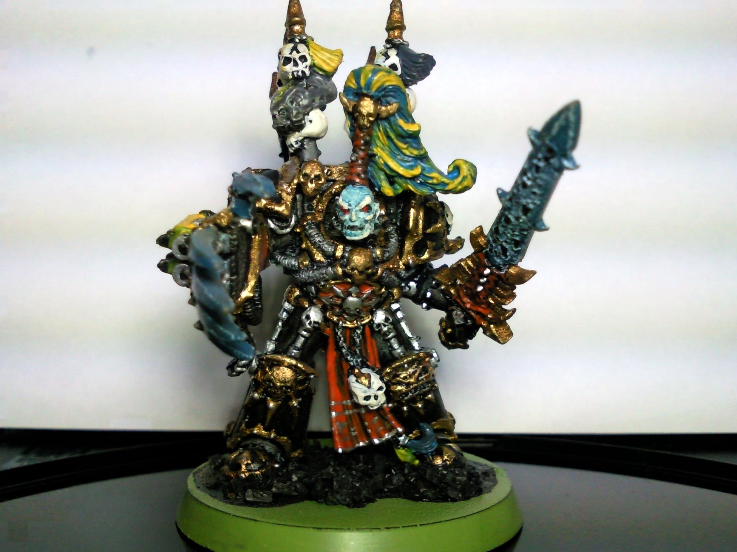 Abaddon, Army, Black Legion, Chaos, Chaos Lord, Chaos Space Marines, Warhammer 40,000, Work In Progress