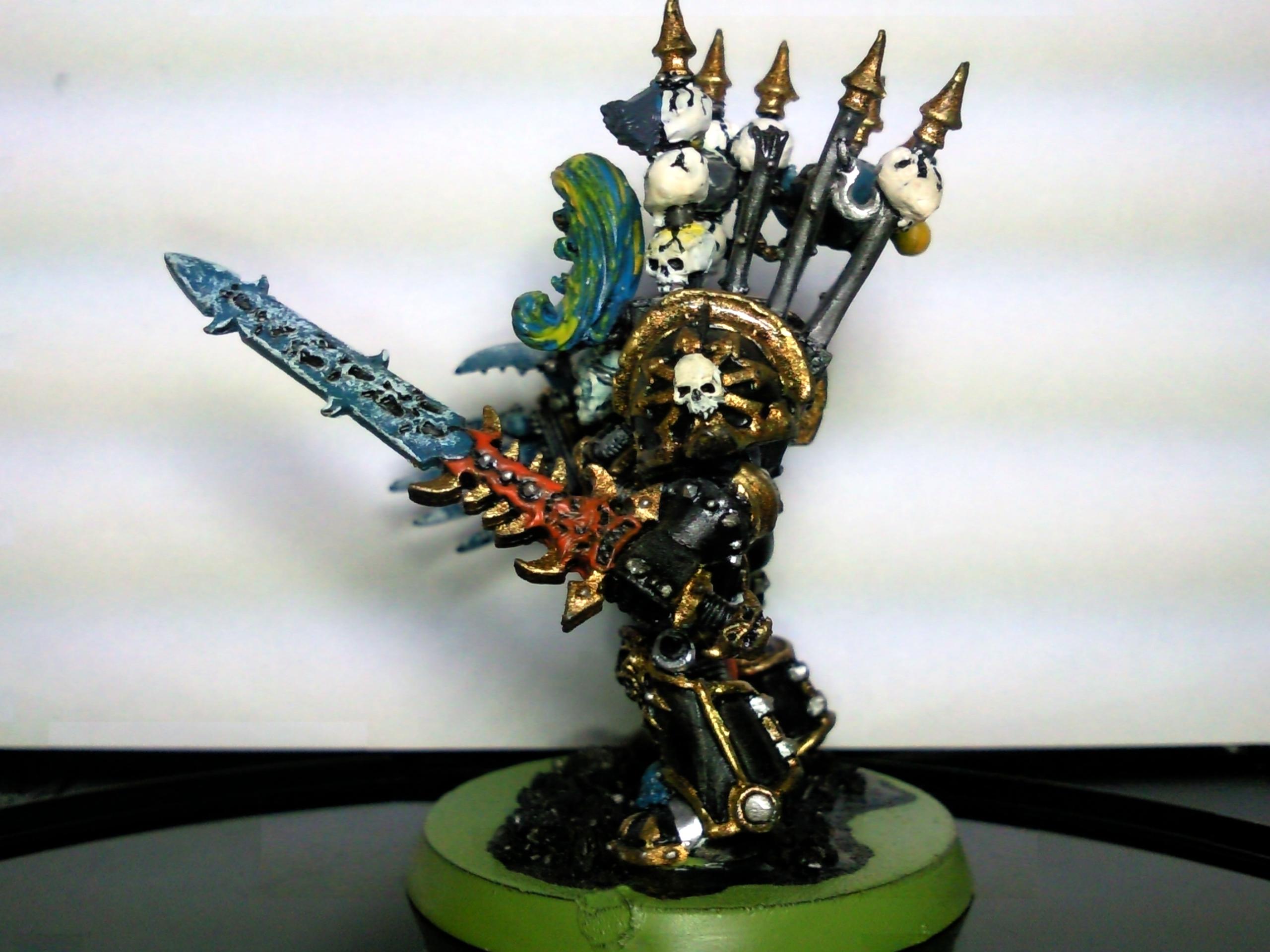 Abaddon, Army, Black Legion, Chaos, Chaos Lord, Chaos Space Marines, Warhammer 40,000, Work In Progress
