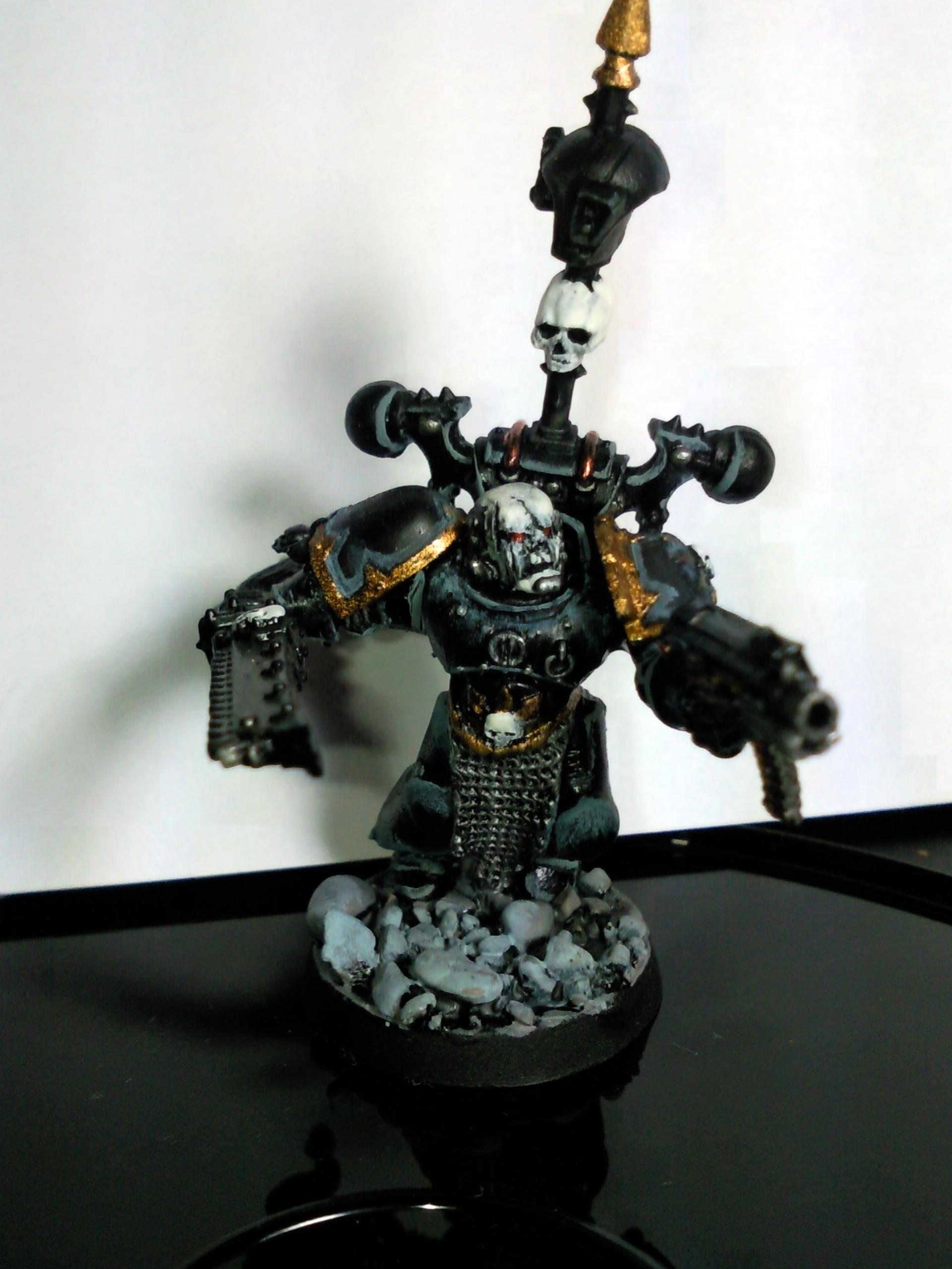 Army, Black Legion, Chaos, Chaos Lord, Chaos Space Marines, Conversion, Infantry, Troops, Warhammer 40,000, Work In Progress