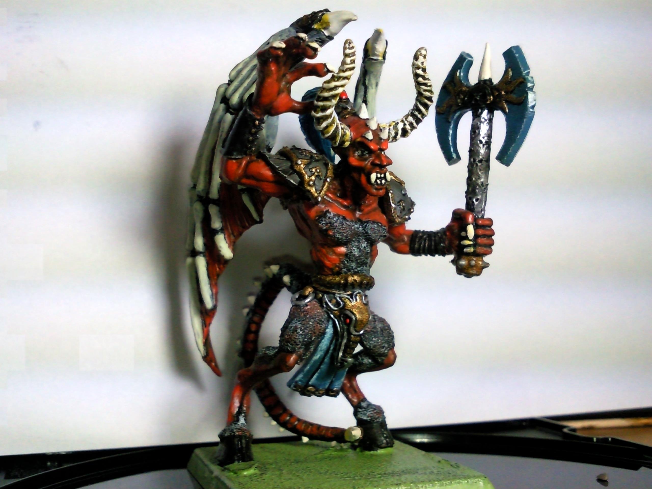 Army, Chaos, Chaos Lord, Chaos Space Marines, Daemon Prince, Warhammer 40,000, Work In Progress