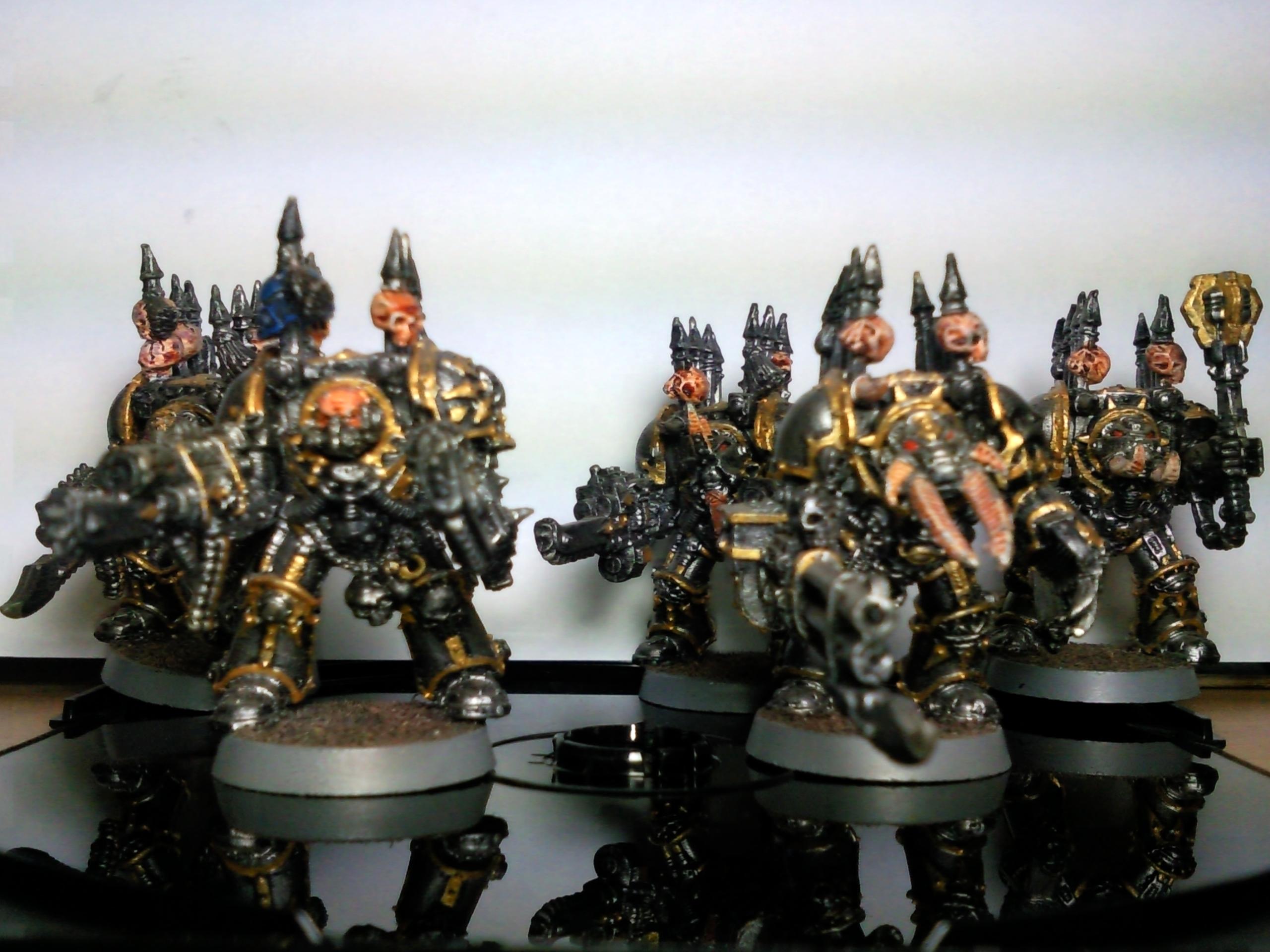 Army, Chaos, Chaos Space Marines, Iron Warriors, Troops, Warhammer 40,000, Work In Progress