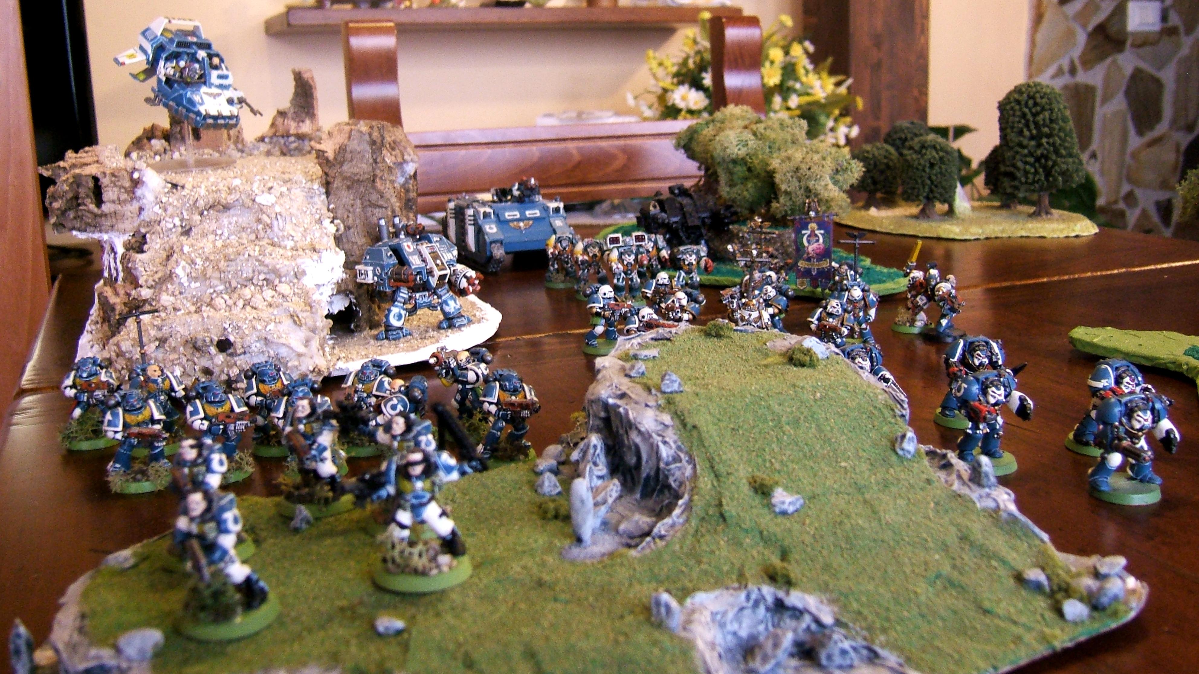 Army, Space Marines, Troops, Ultramarines, Warhammer 40,000, Work In Progress