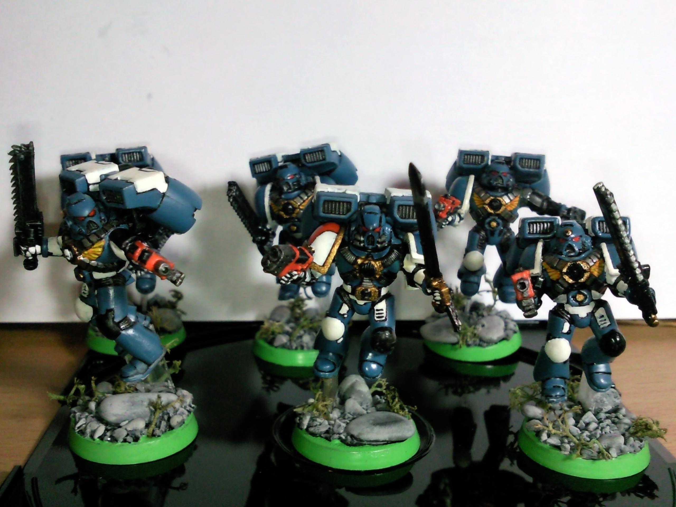 Army, Assault Squad, Infantry, Space Marines, Ultramarines, Warhammer 40,000, Work In Progress