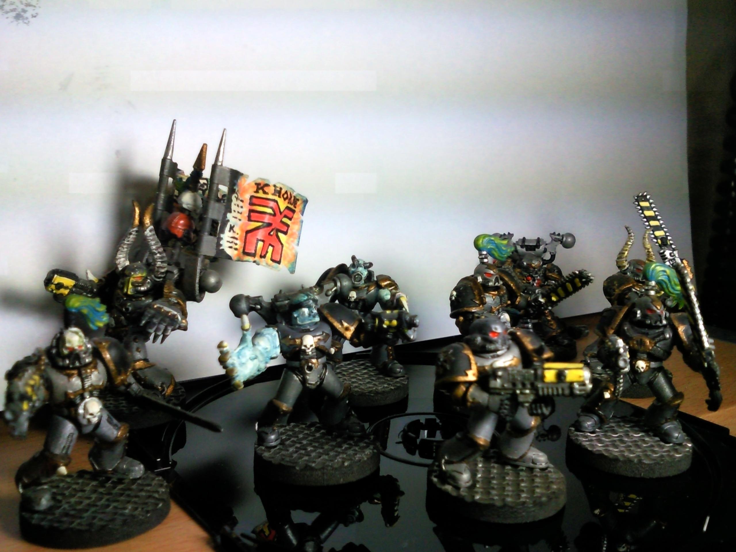 Army, Chaos, Chaos Space Marines, Infantry, Iron Warriors, Troops, Warhammer 40,000, Work In Progress