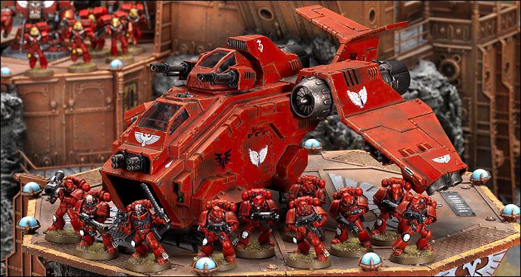 Bloood Angel, Copyright Games Workshop, Storm Raven