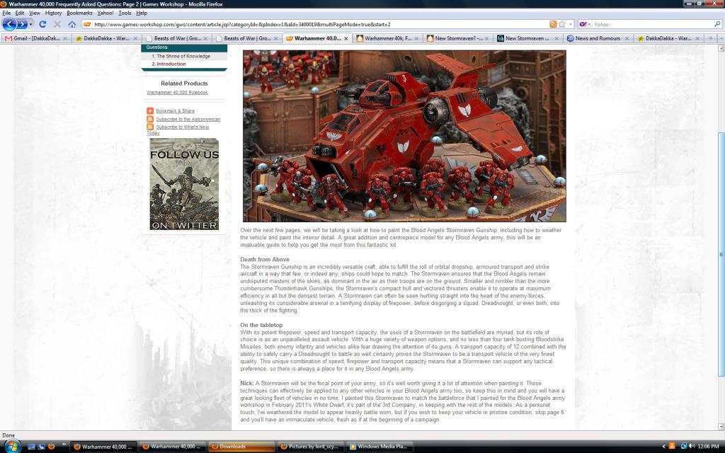 Copyright Games Workshop, Storm Raven
