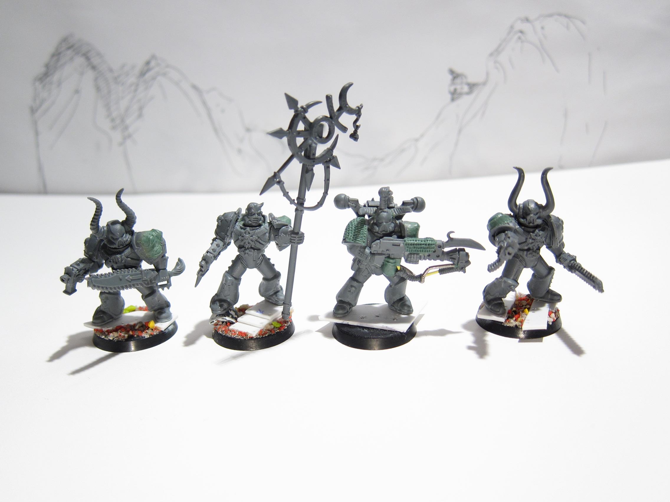 Chaos, Chaos Space Marines, Flamer, Slaanesh
