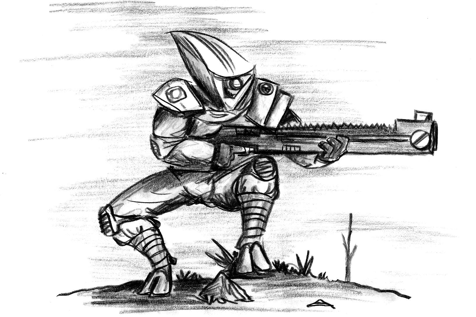 Artwork, Drawing, Drawings, Old, Old Style, Scouts, Tau