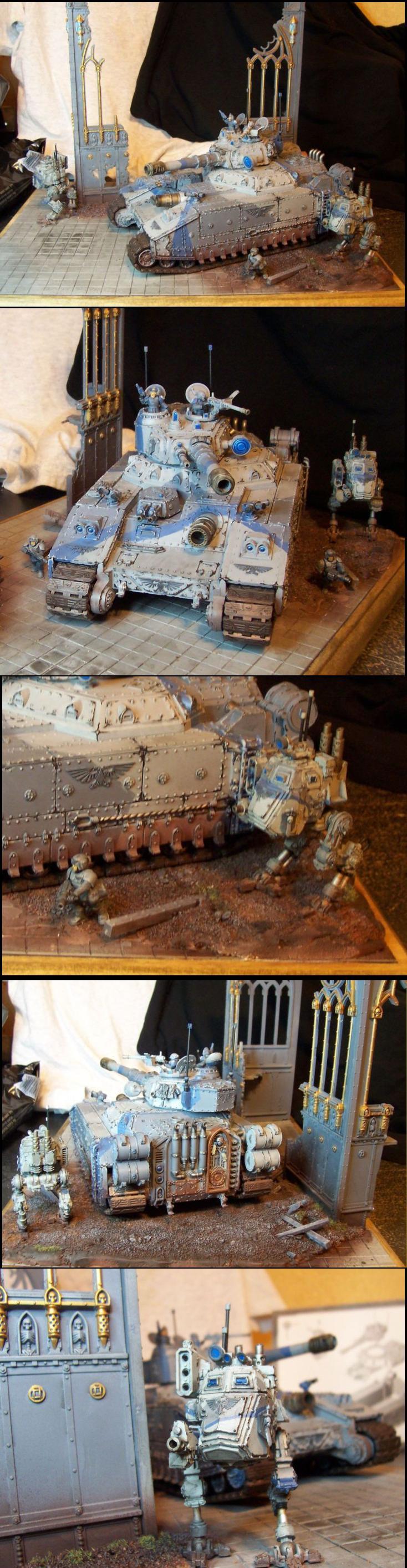 Baneblade, Diorama, Imperial Guard, Sentinals, Super-heavy