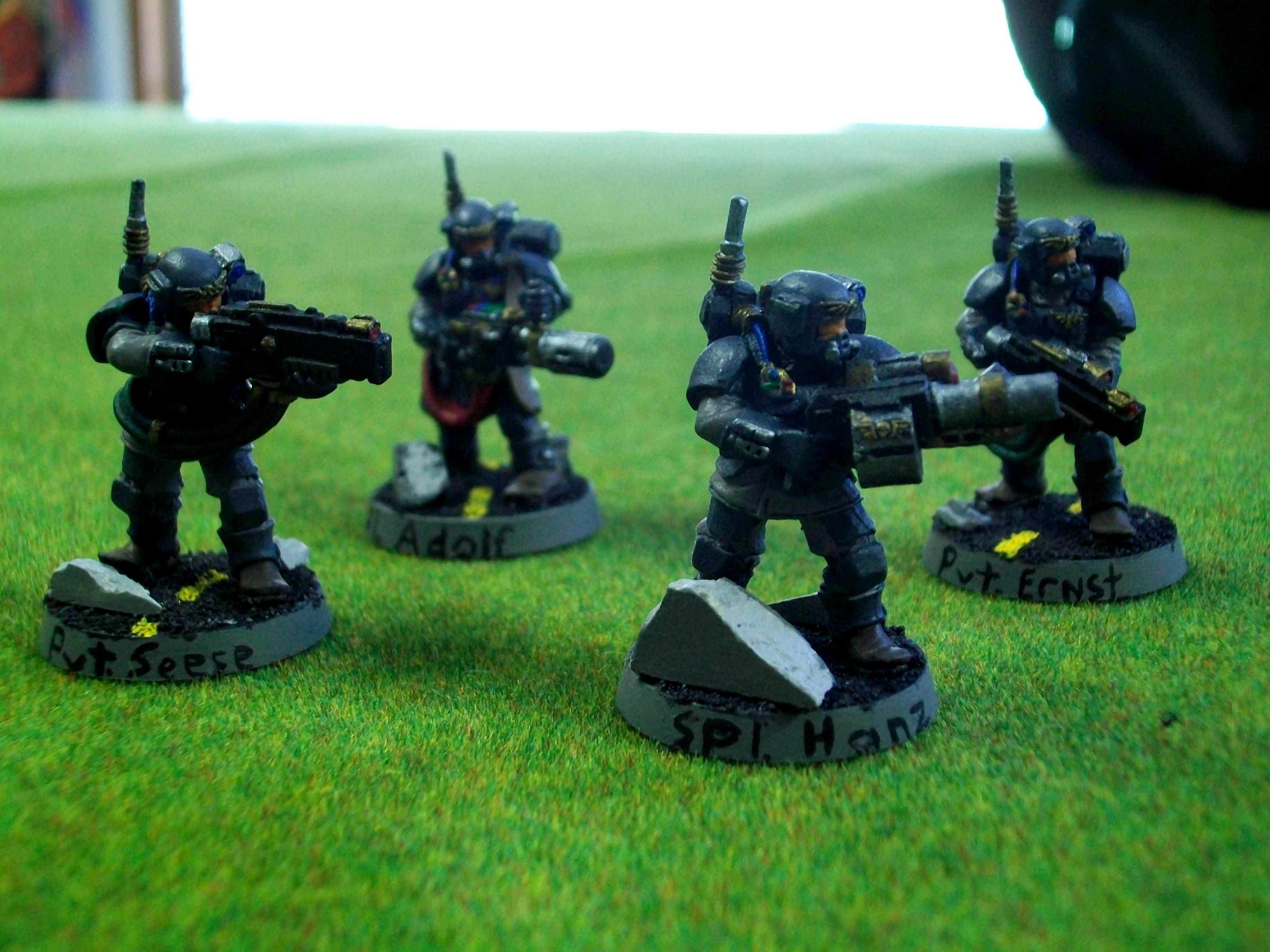 IG Vets 1 Grenade Launcher 1 Meltagun