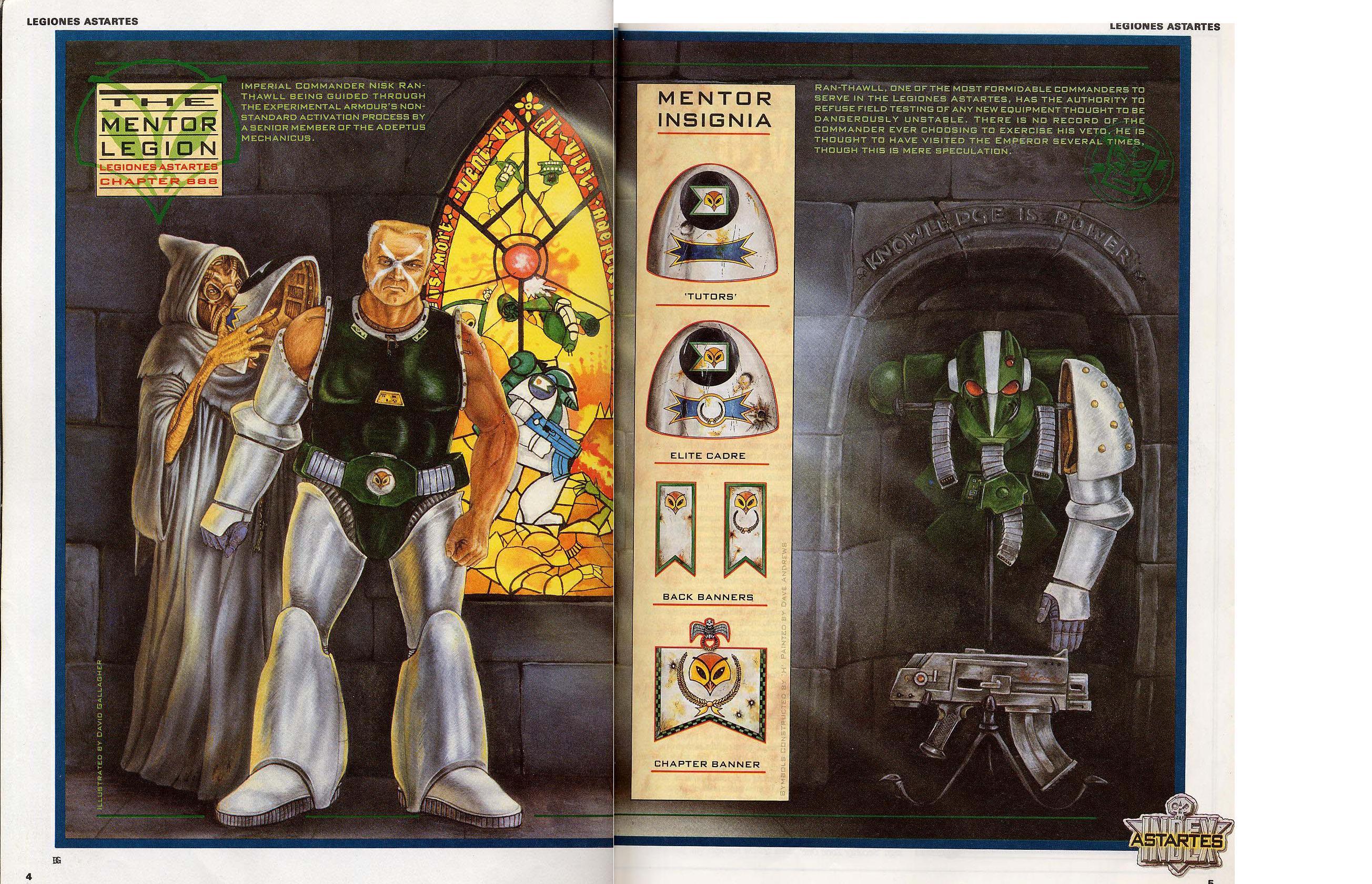 Artwork, Copyright Games Workshop, Mentor Legion, Rogue Trader