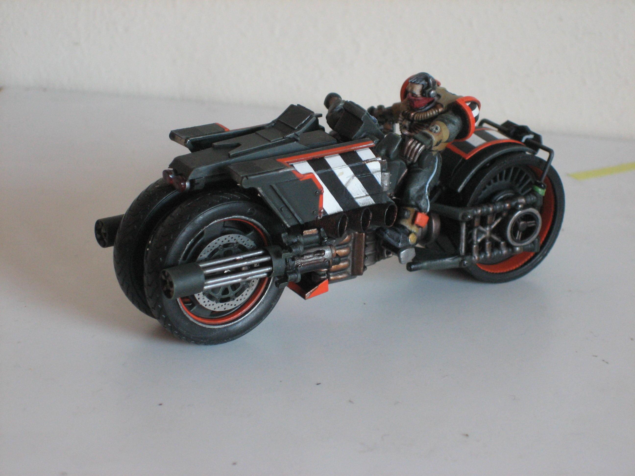 Assault Cannon, Bike, Scouts, Space Marines