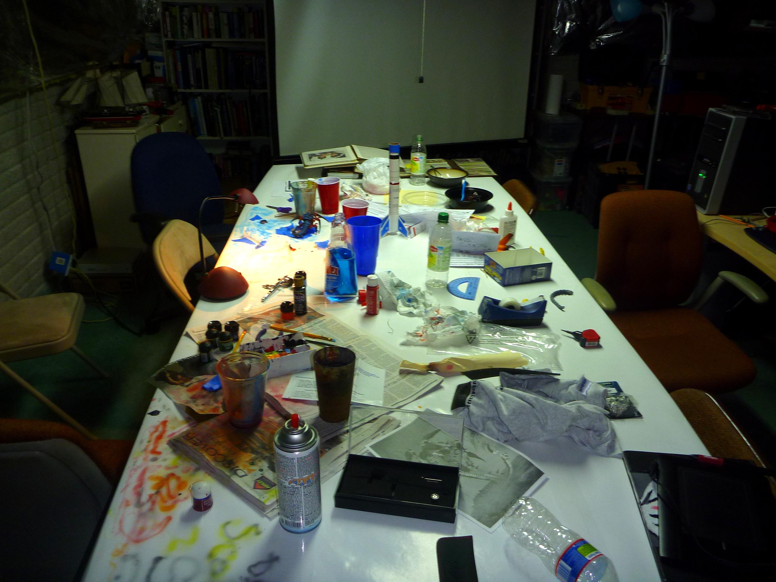 My desk (Table!)