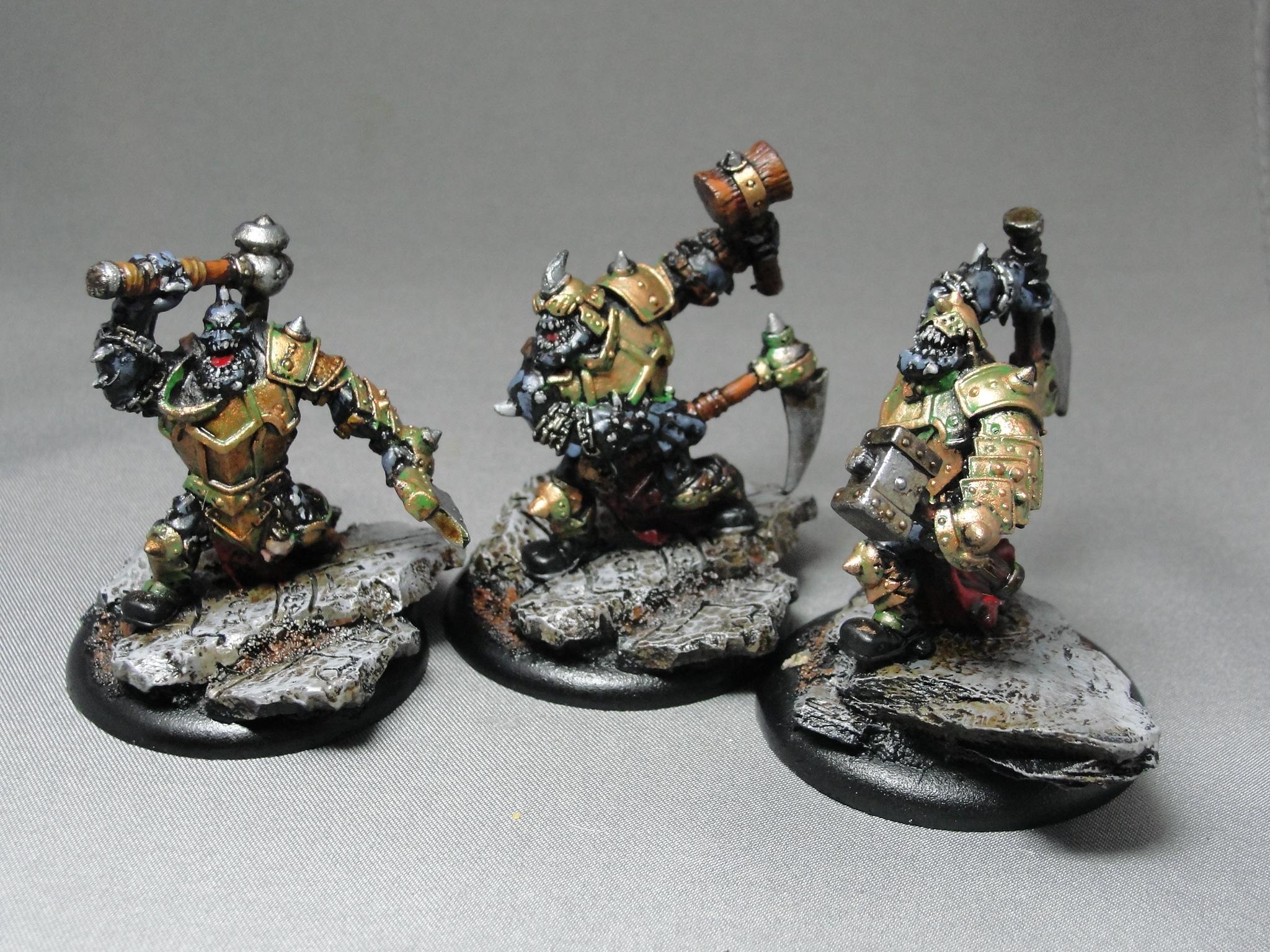 warmachine, Cryx, Blighted Trollkin Bloodgorgers