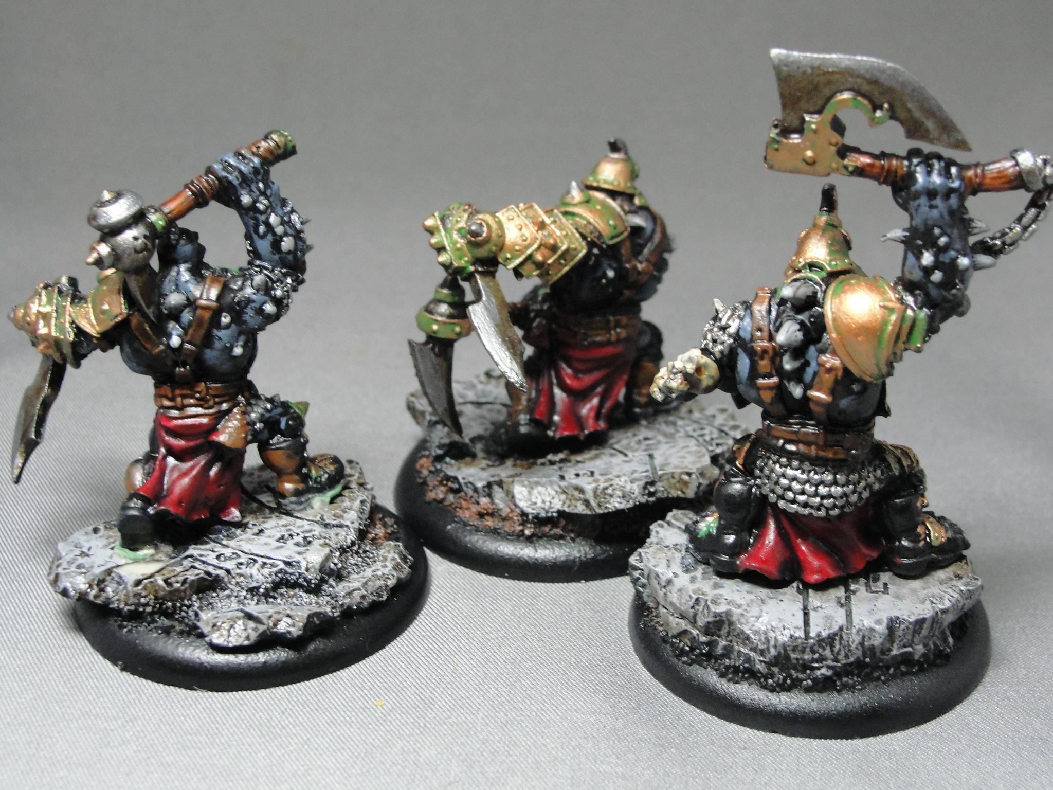 warmachine, Cryx, Blighted Trollkin Bloodgorgers