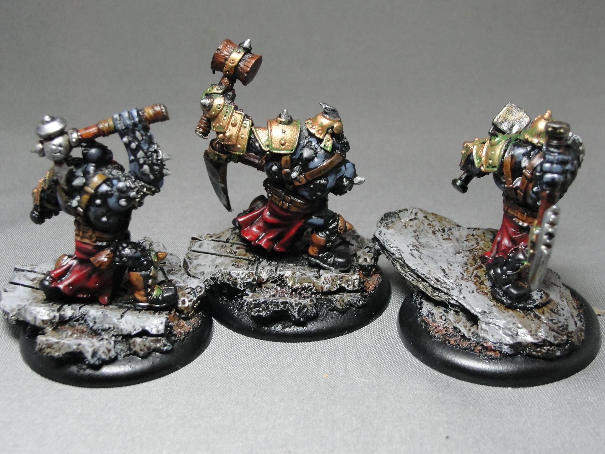 warmachine, Cryx, Blighted Trollkin Bloodgorgers