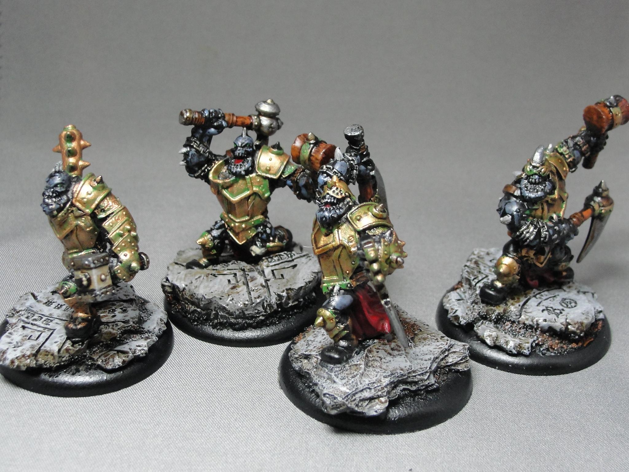 warmachine, Cryx, Blighted Trollkin Bloodgorgers