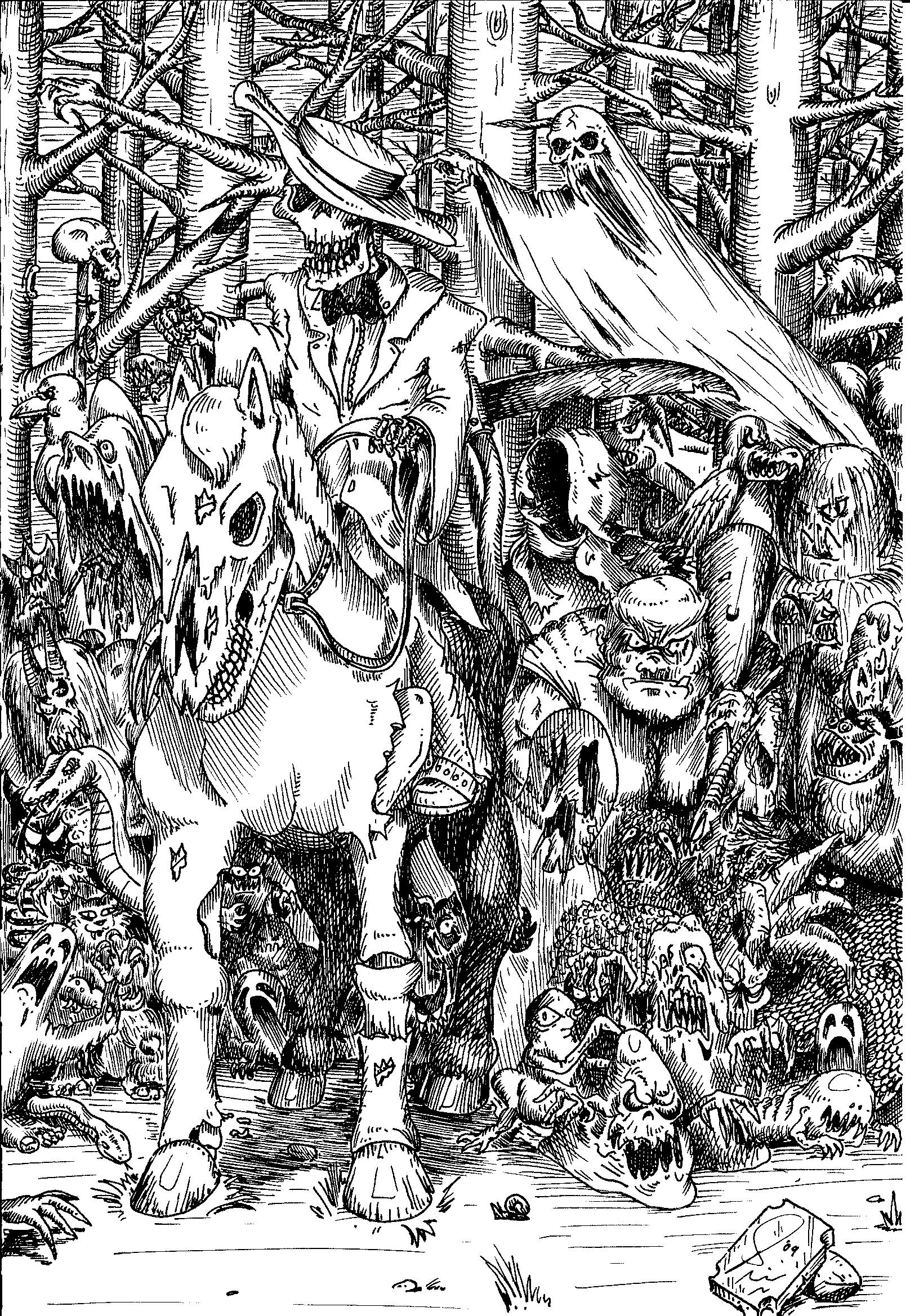 Albrecht Dürer, Artwork, Chaos, Conversion, Daemons, Drawing, Drawings, Old, School, Space Marines, Style