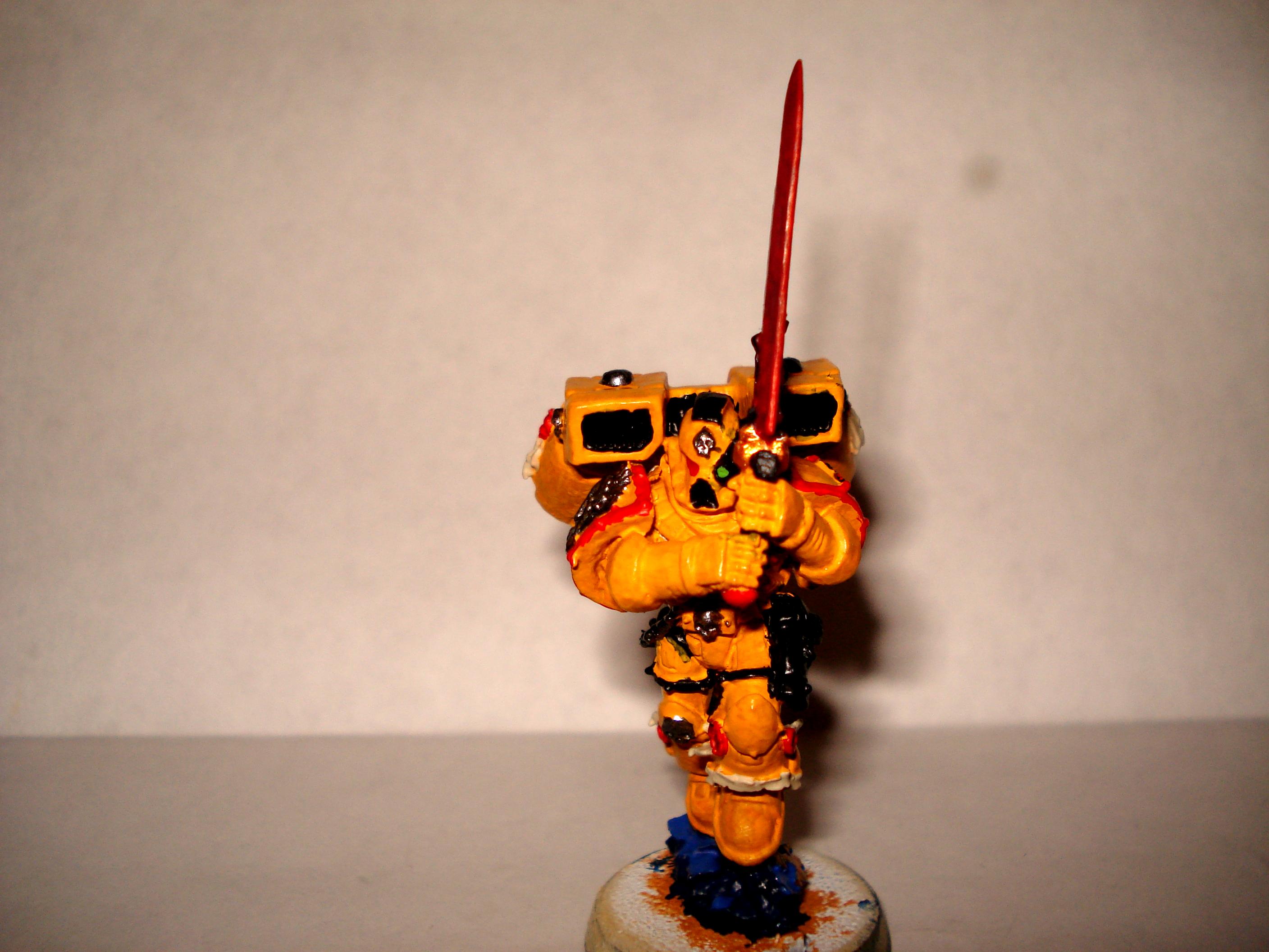 Imperial Fists, Sargent, Space Marines, Vanguard