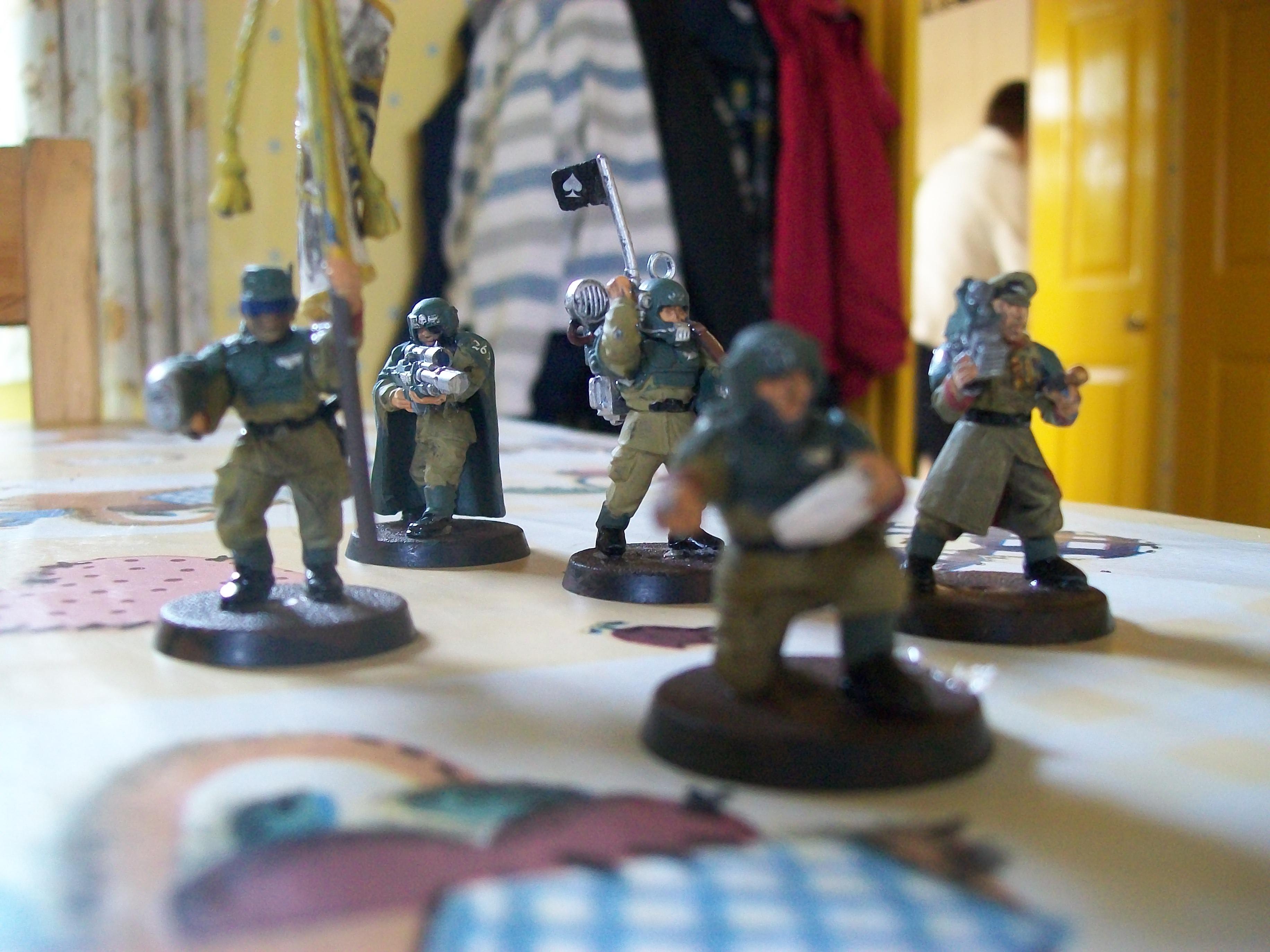 Imperial Guard, platoon command squad