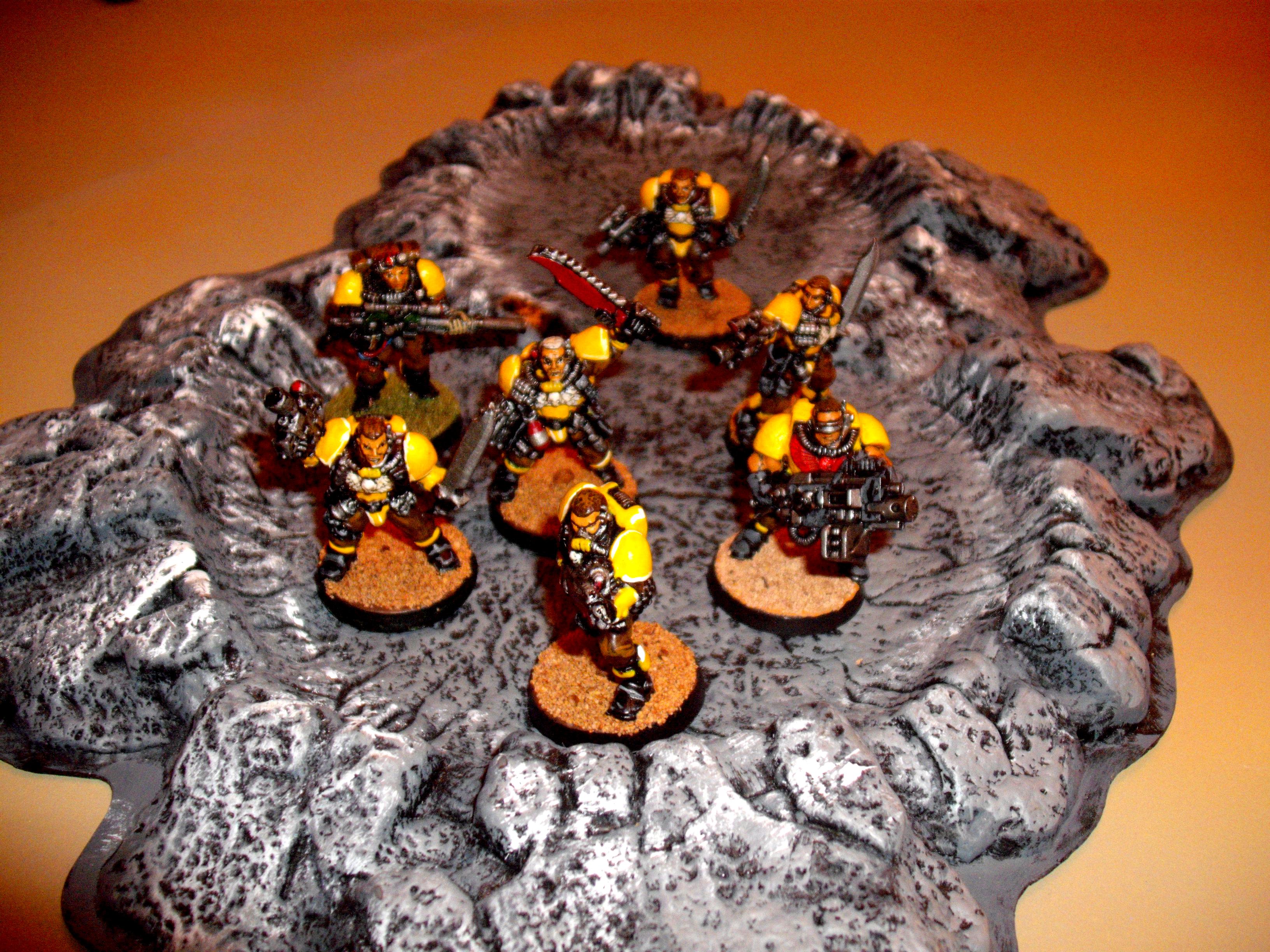 Imperial Fists, Scouts, Space Marines