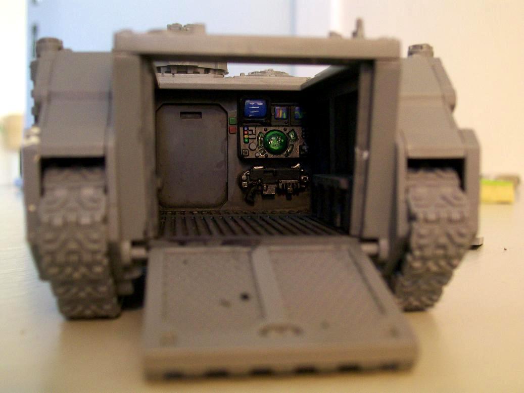 Rhino, Space Marines, Space Wolves, Warhammer 40,000, Work In Progress