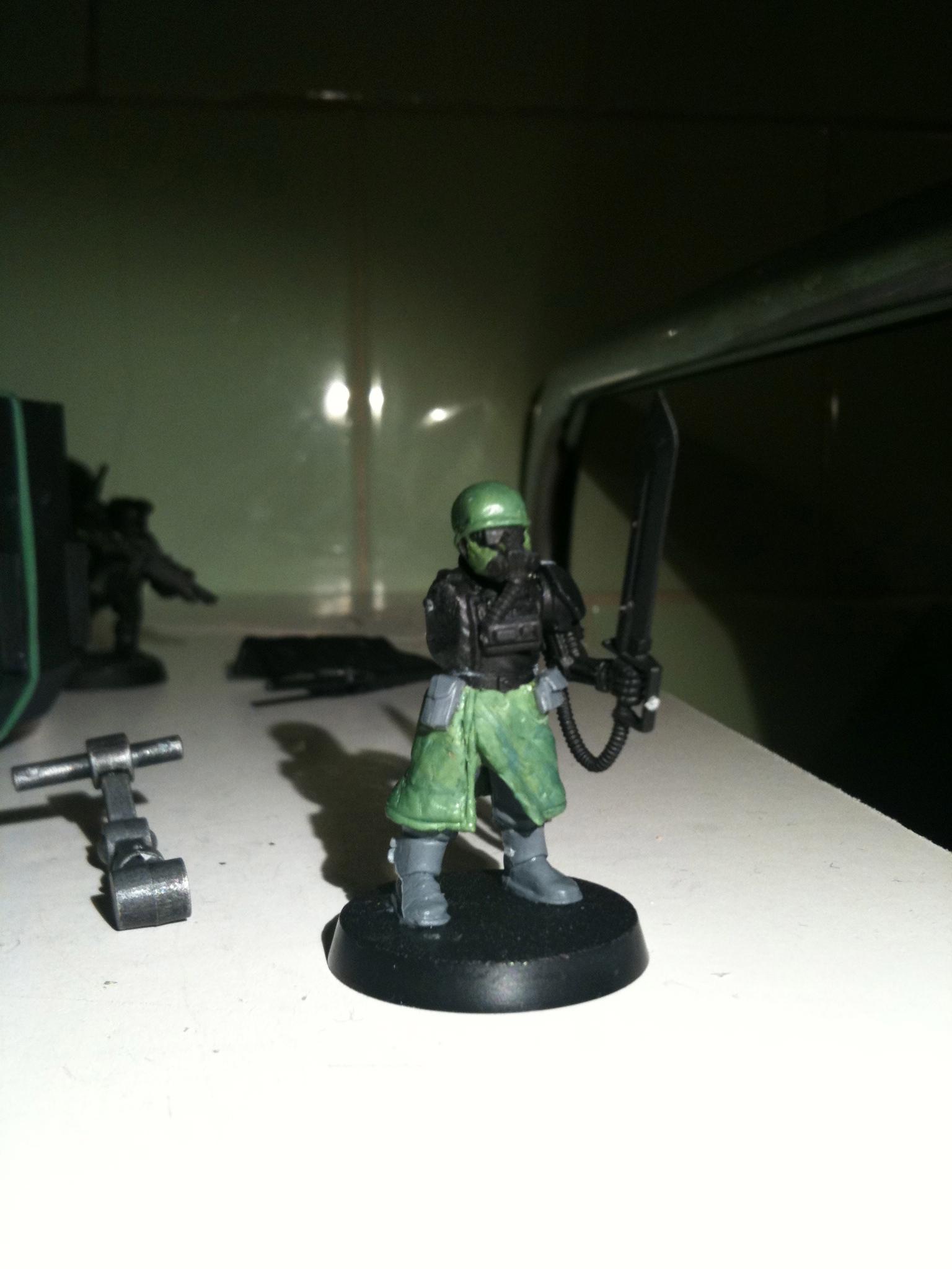 Conversion, Green Stuff. Imperial Guard, Greenstuff, Imperial Guard, Steel Legion