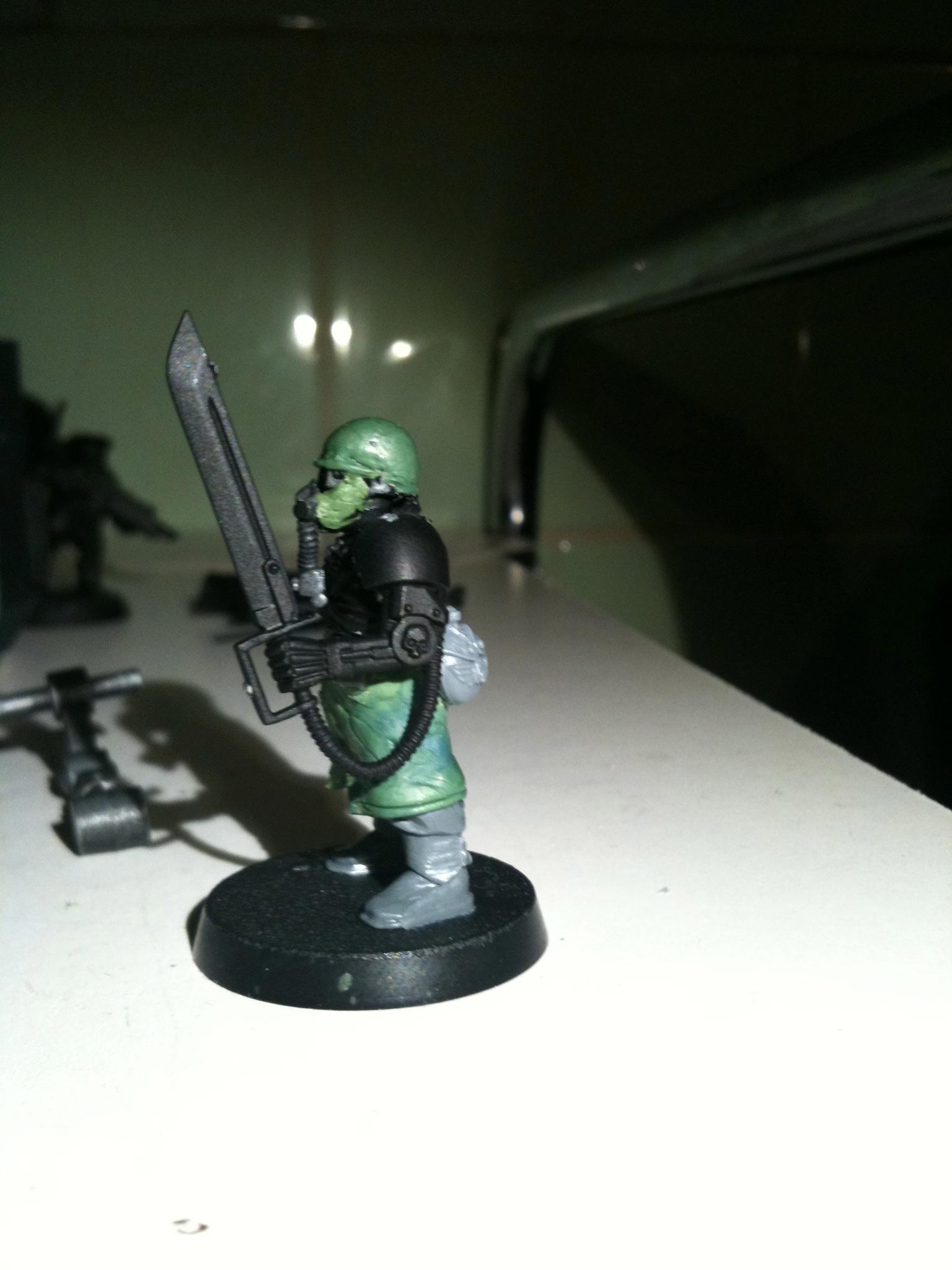 Conversion, Green Stuff. Imperial Guard, Greenstuff, Imperial Guard, Steel Legion