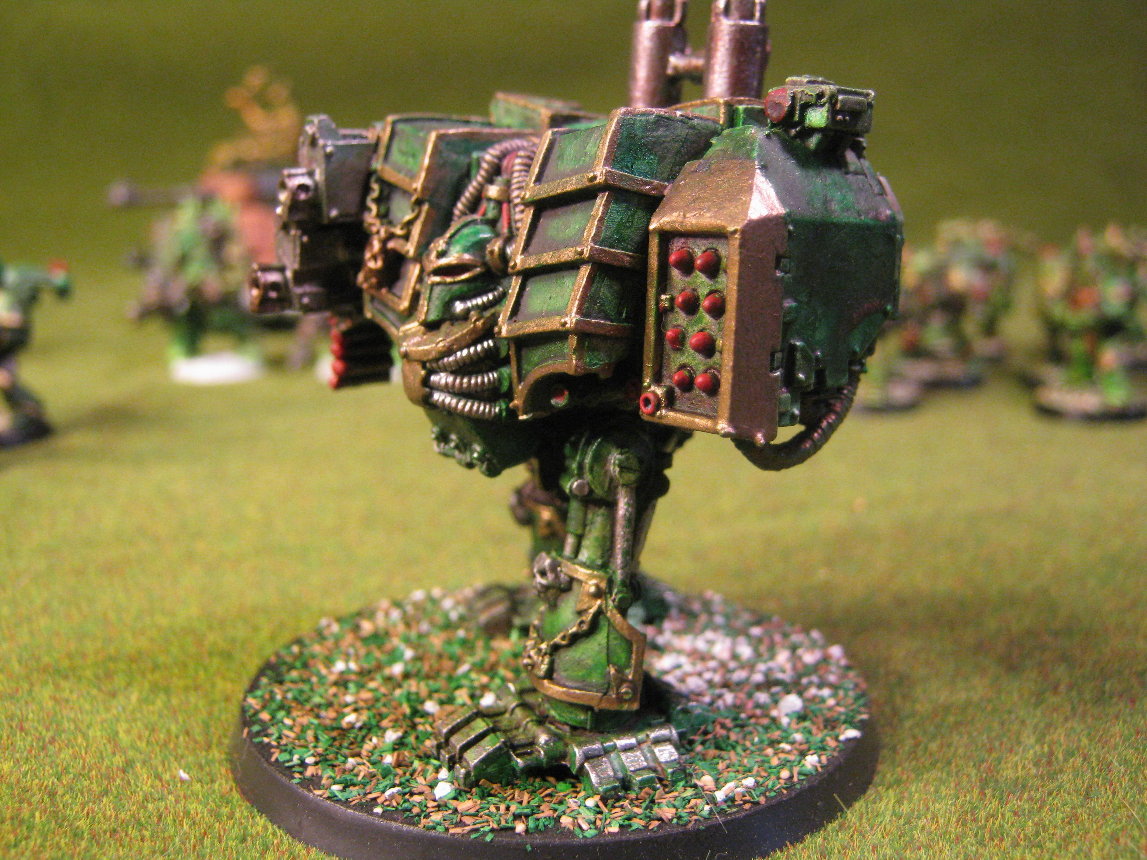Chaos, Chaos Dreadnought, Chaos Space Marines, Death Guard, Nurgle, Plague Marines, Warhammer 40,000
