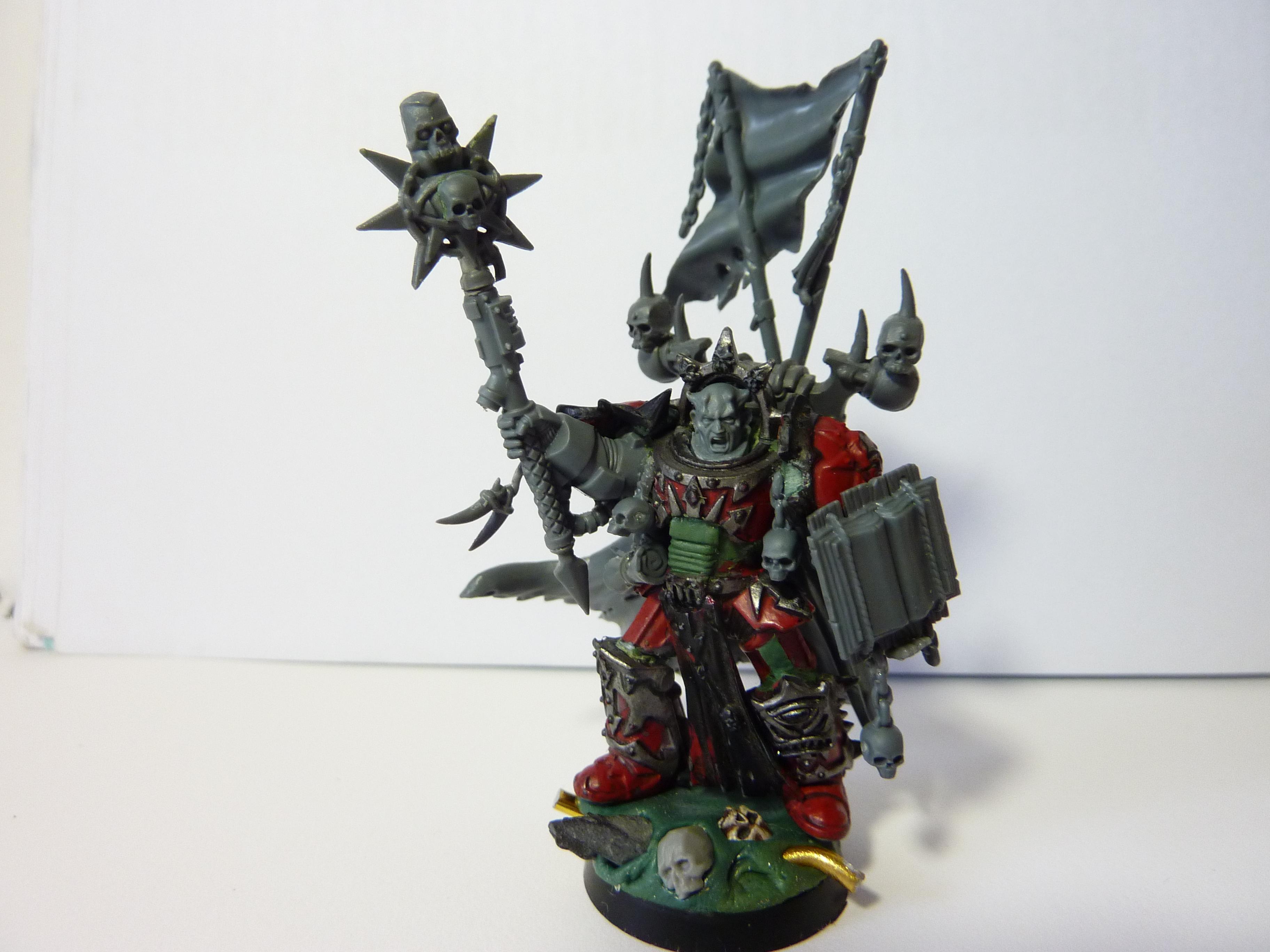Chaos Space Marines, Dark Apsotle, Erebus, Warhammer 40,000, Word Bearers, Work In Progress