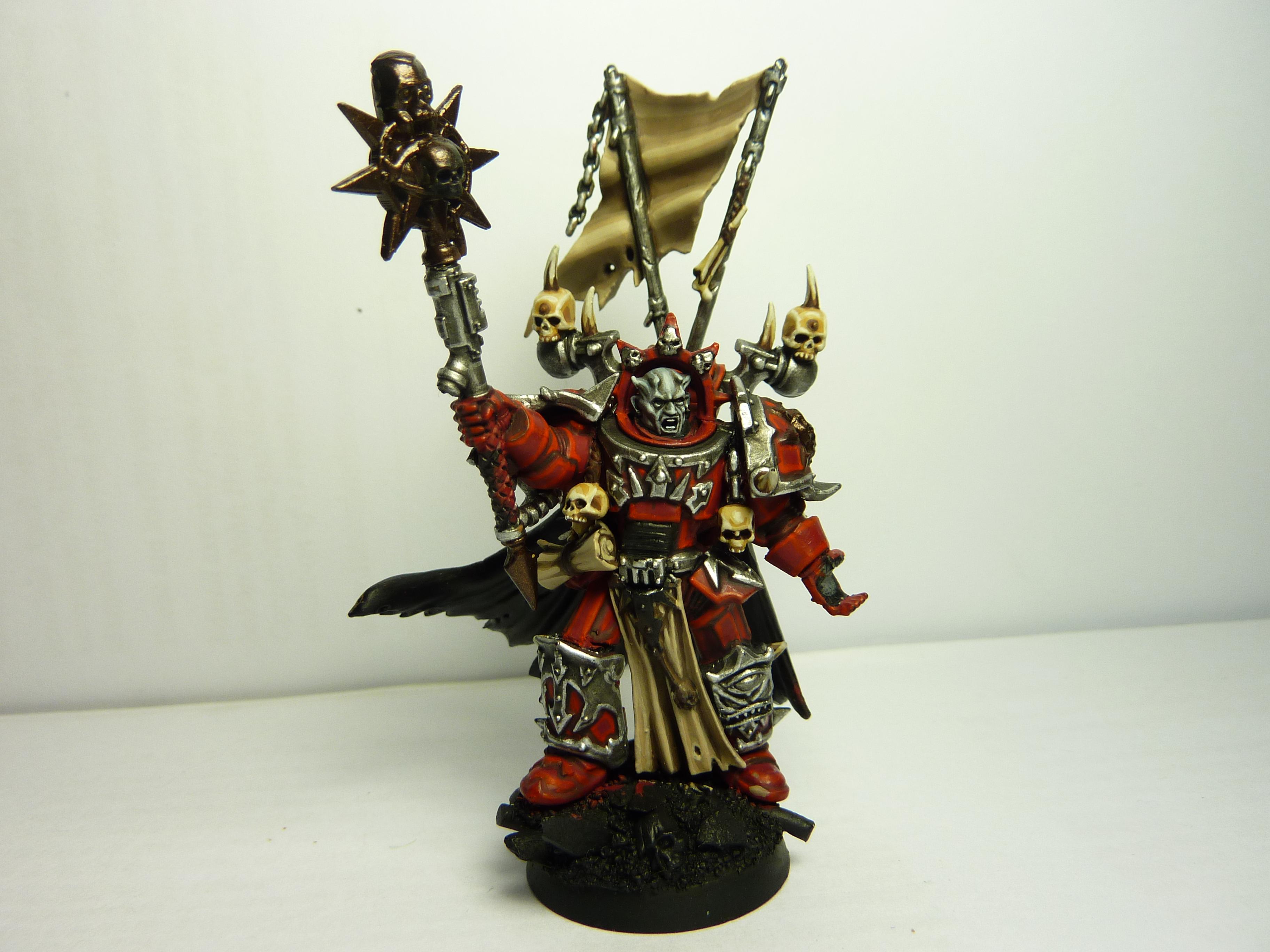 Chaos Space Marines, Dark Apostle, Erebus, Space Marines, Word Bearers, Work In Progress