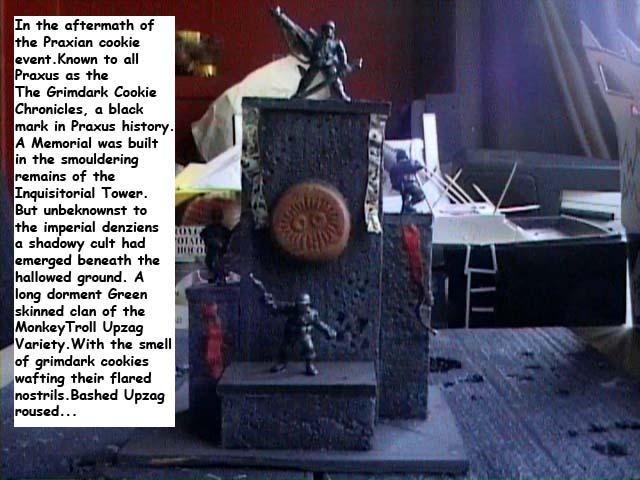 Praxian Monument to Cookie jar and Iquisitorial tower
