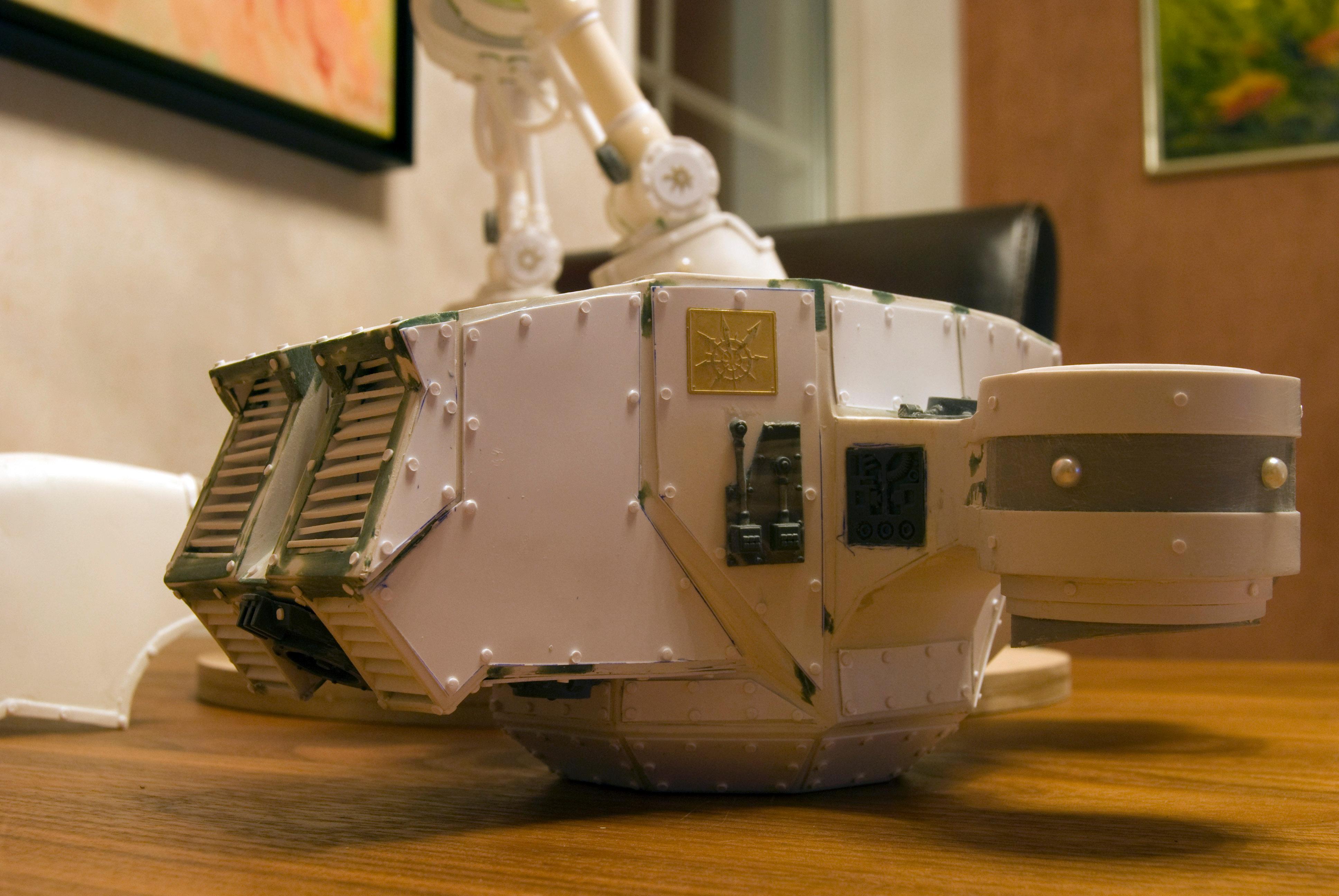 Chaos, Nurgle, Plasticard, Reaver, Scratch Build, Titan