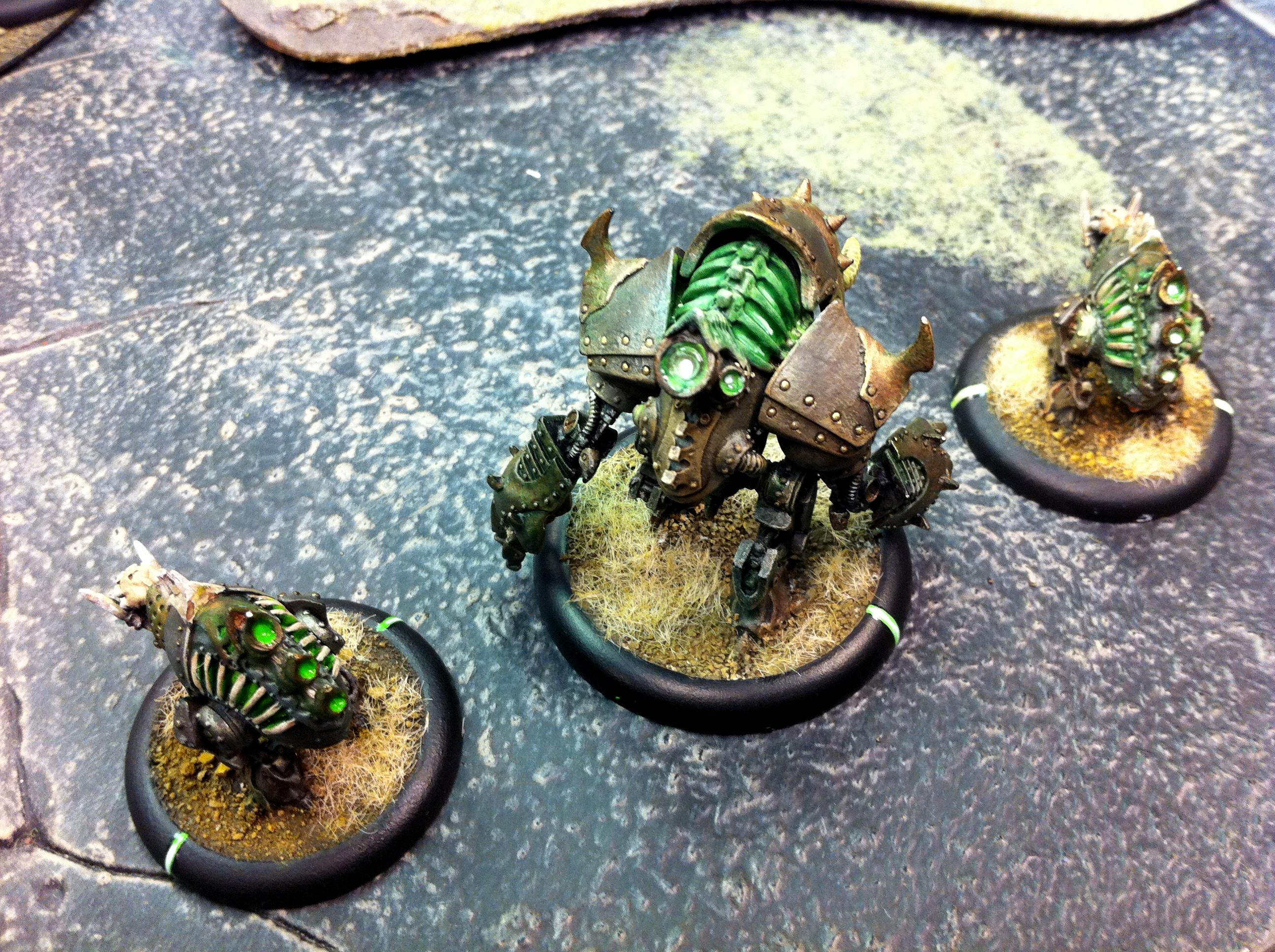 Bone Chickens, Cryx, Defiler, Helljack, Slayer