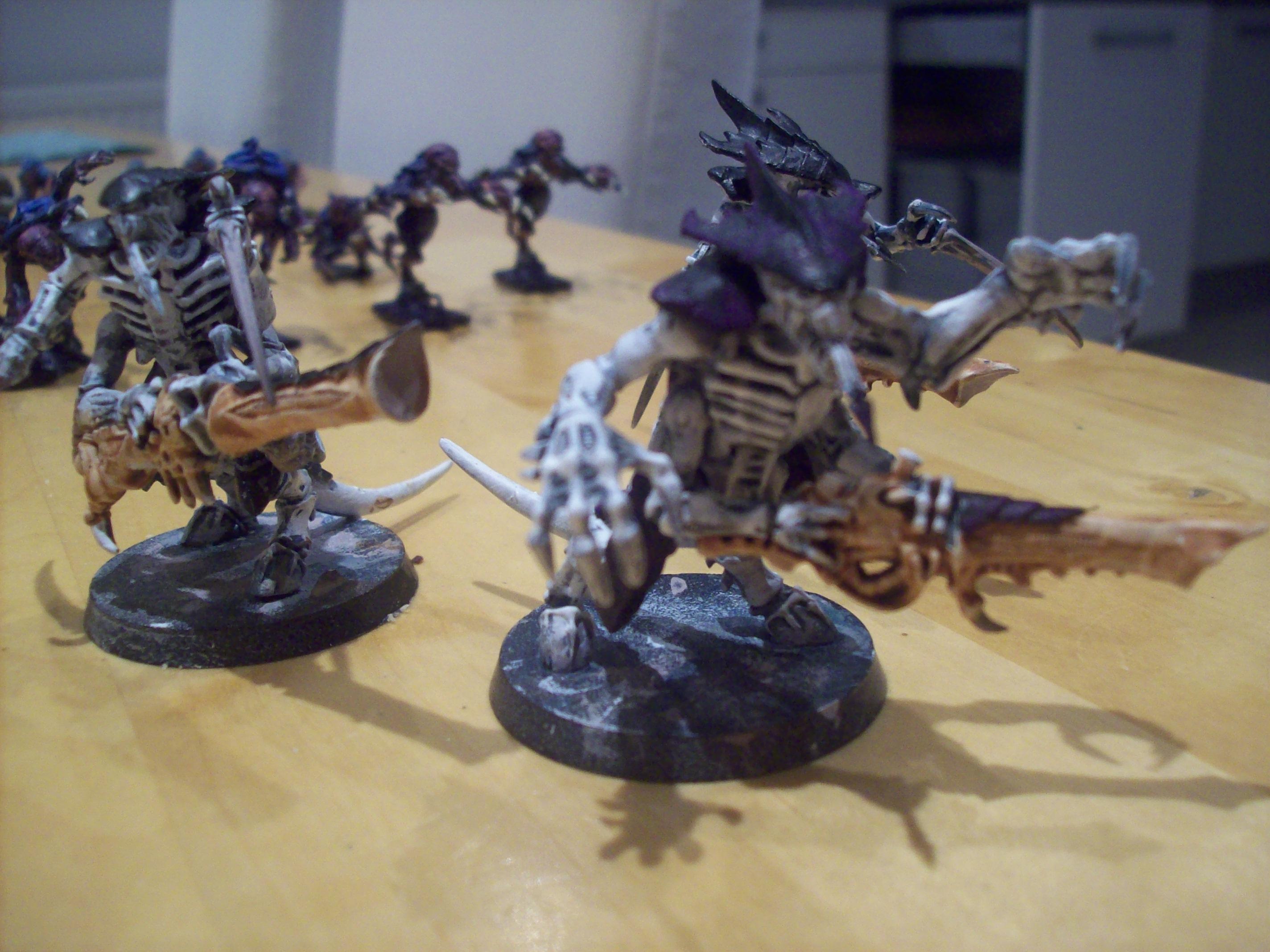 Warriors (Venom Cannon and Barbed Strangler are interchangeable) X=Purple and Red to come, Y=Turquoise