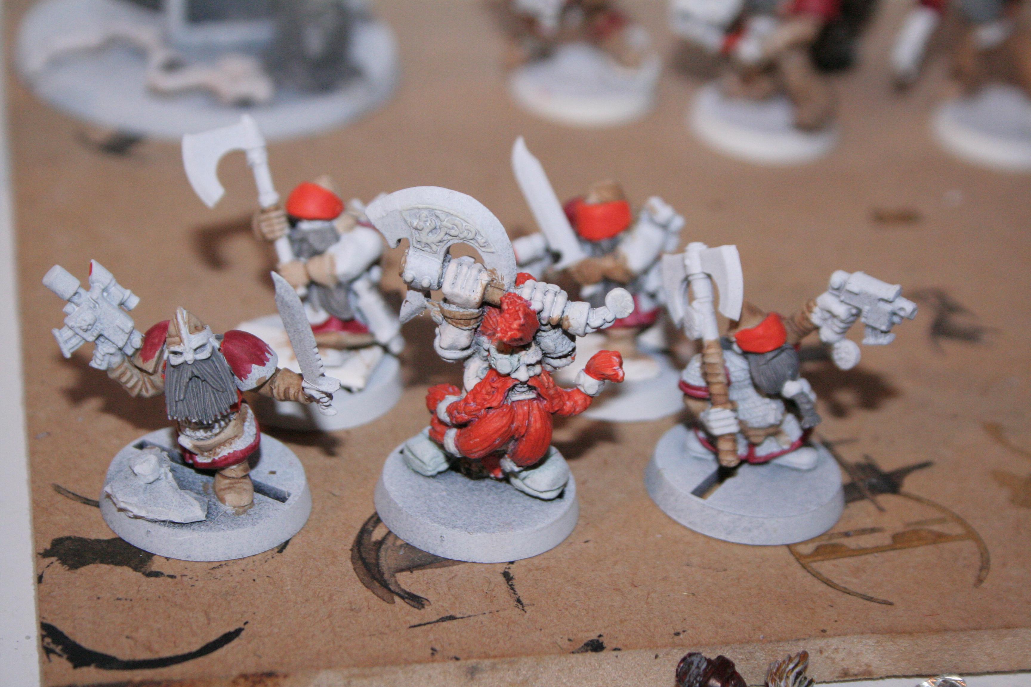 Blood Claws, Chooser Of The Slain, Dwarves, Rune Priest, Space Dwarf, Squats, Thunderwolf, Wolf Scouts