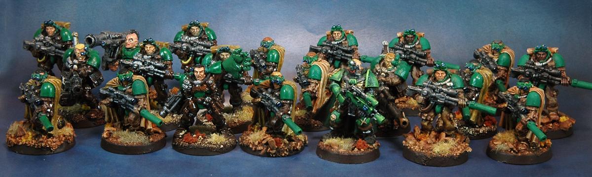 Mantis Warriors, Scouts, Snipers, Space Marines, Warhammer 40,000