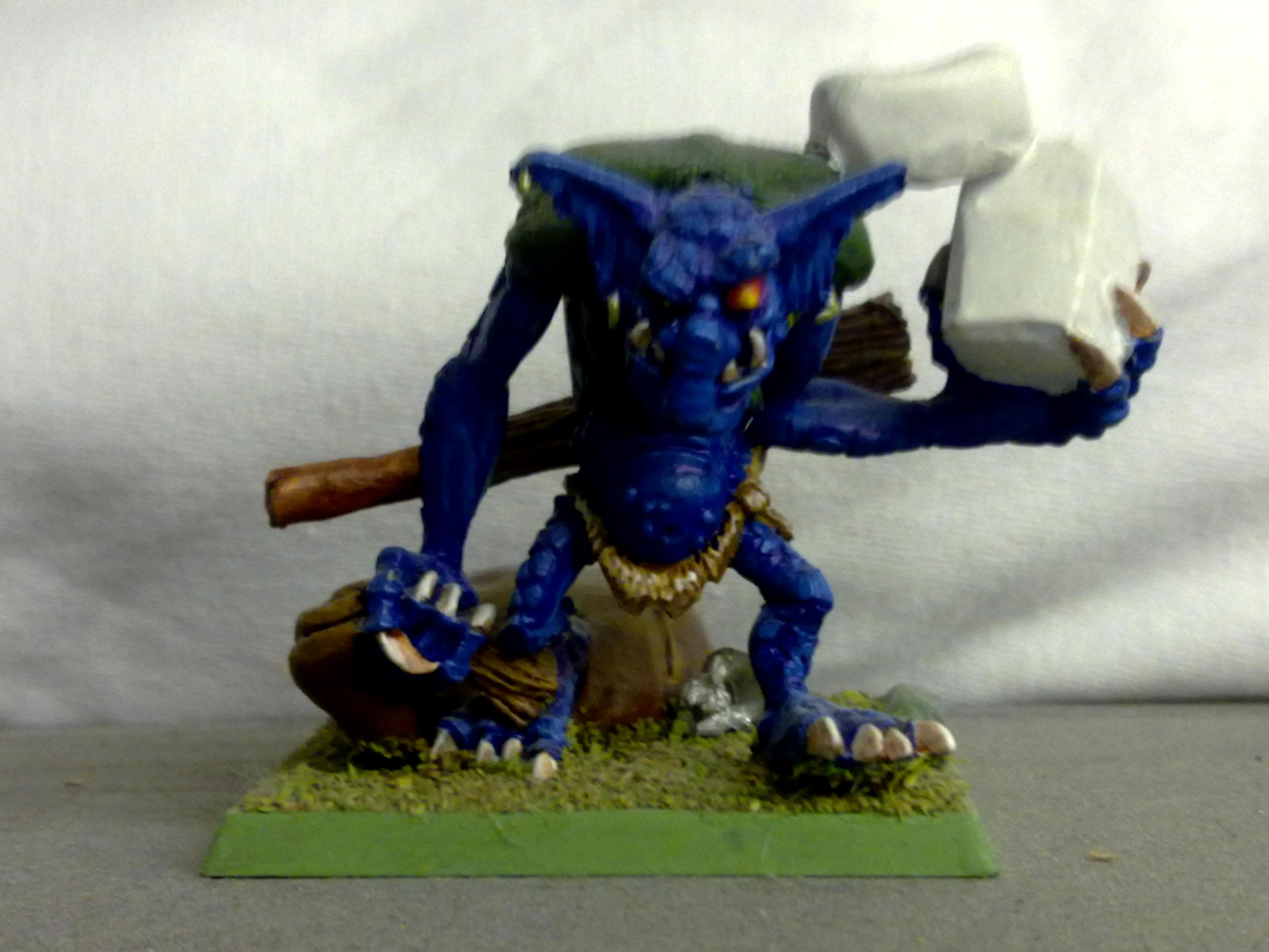 Blue Troll, Humor, Mail Order, Stone Troll, Troll