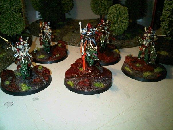 Eldar, Exodites, Jetbike, Warlock