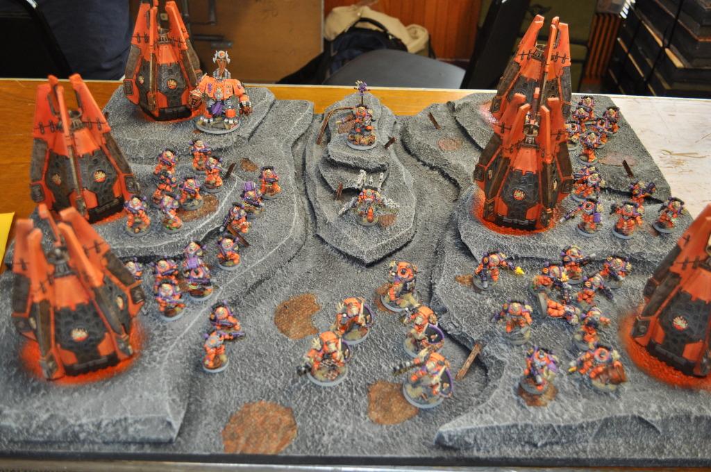 This army won best painted. 