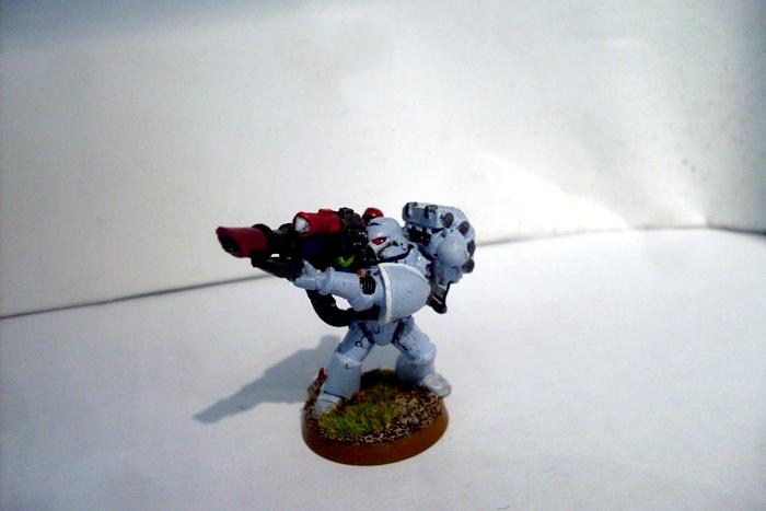 Homebrew, Lascannon, Librarian, Lohki, Space, Space Marines, Tank