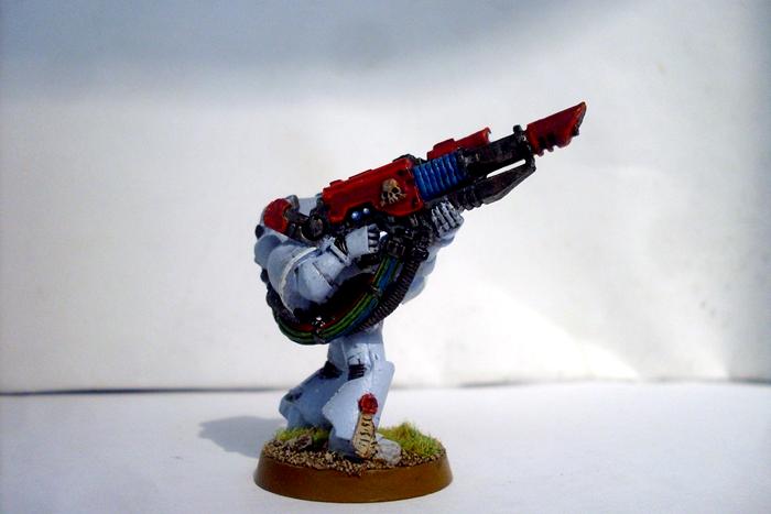Homebrew, Lascannon, Librarian, Lohki, Space, Space Marines, Tank