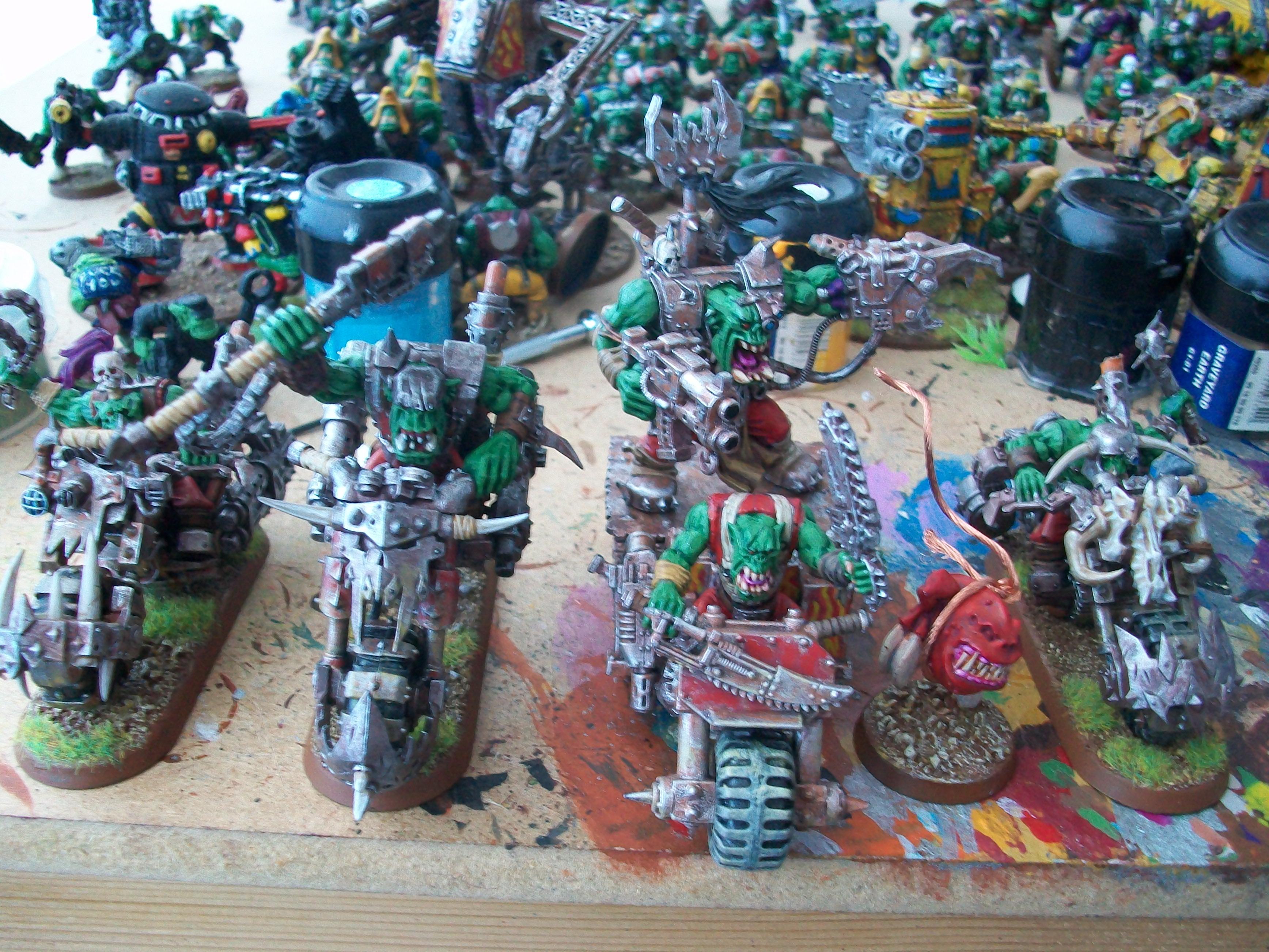 Ork Warboss On Bike, Warboss on bike
