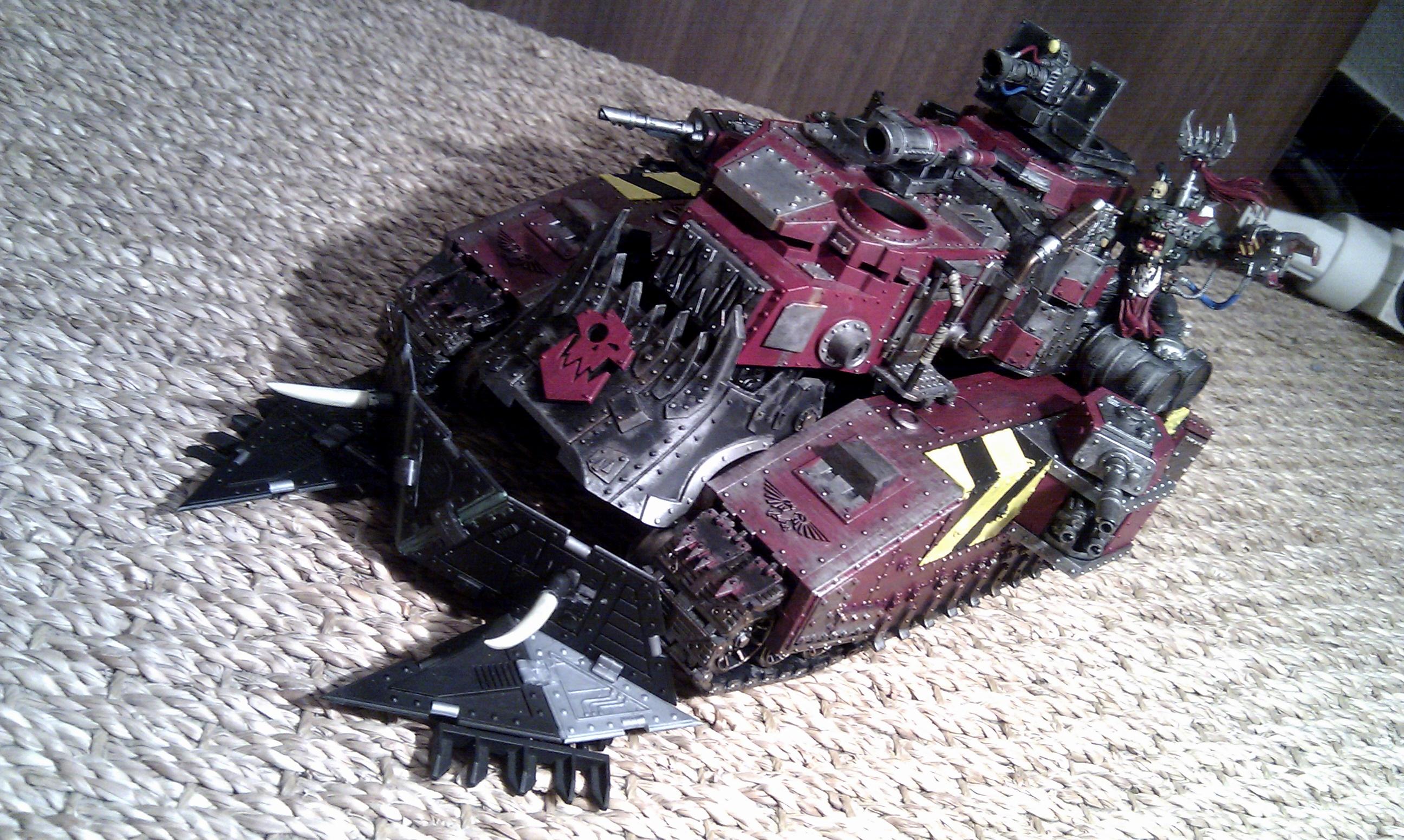 Orks battle wagon benblade conversion