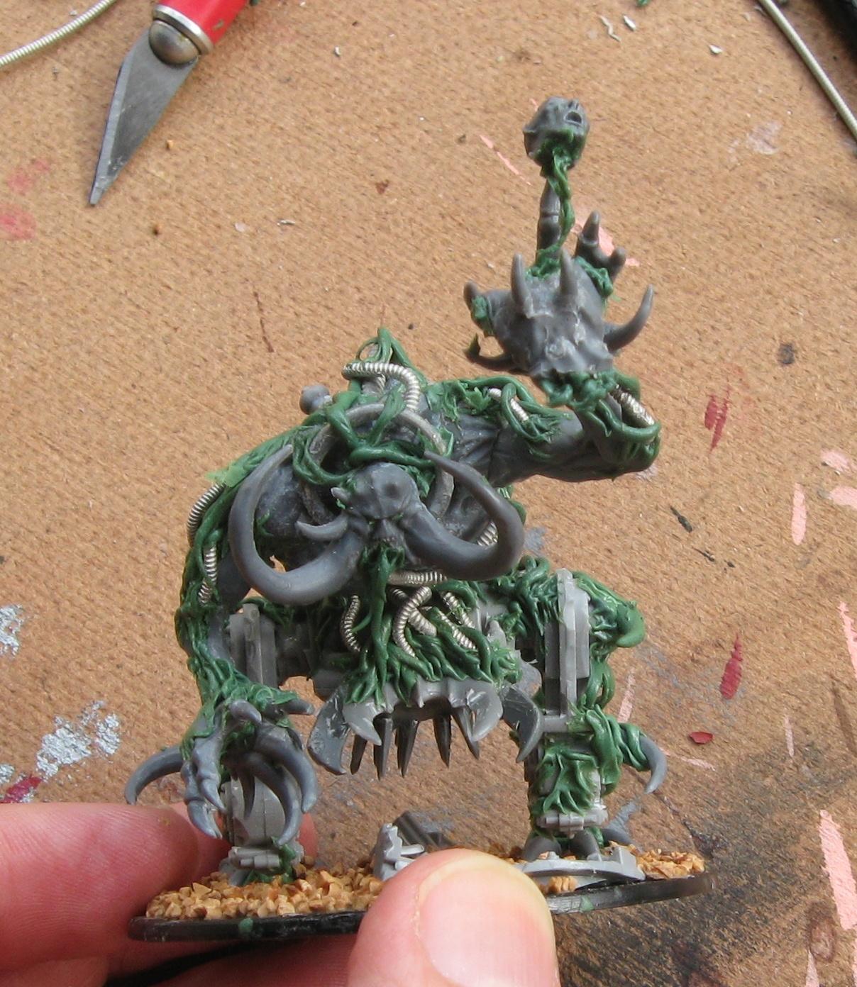 Chaos Daemons, Conversion, Daemons, Juggernaut, Skulltaker