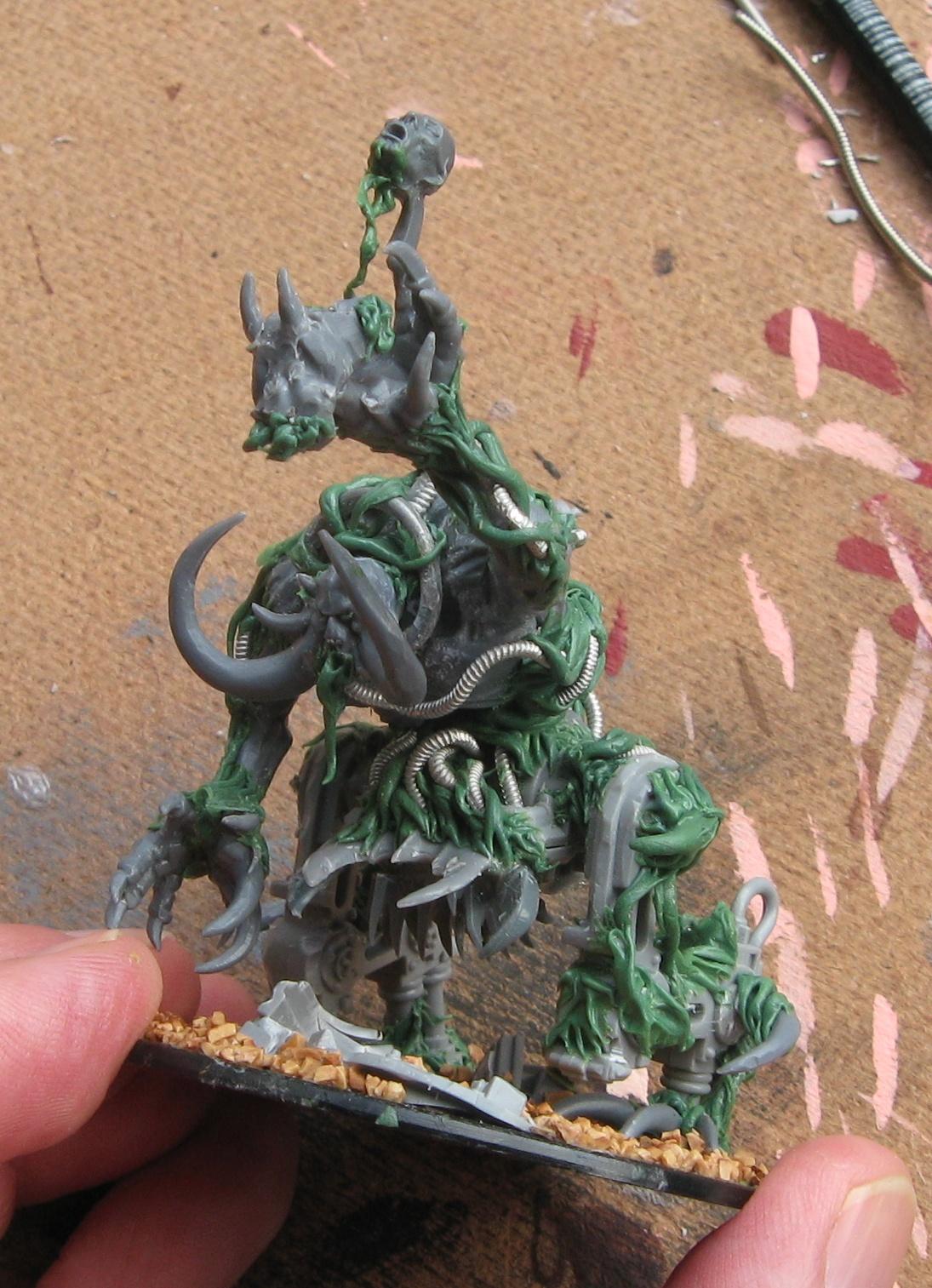Chaos Daemons, Conversion, Daemons, Juggernaut, Skulltaker