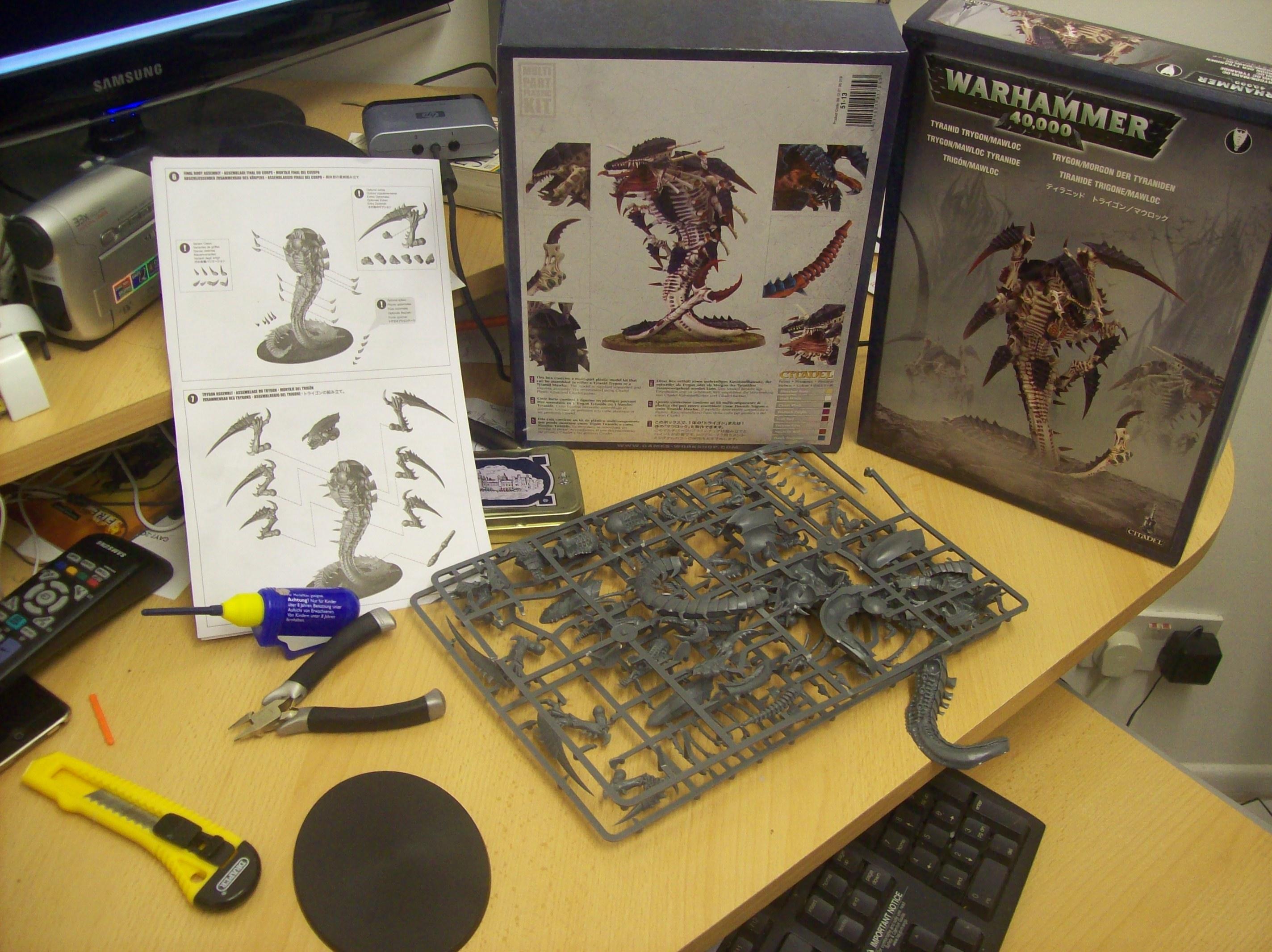 My mawloc ready for building!